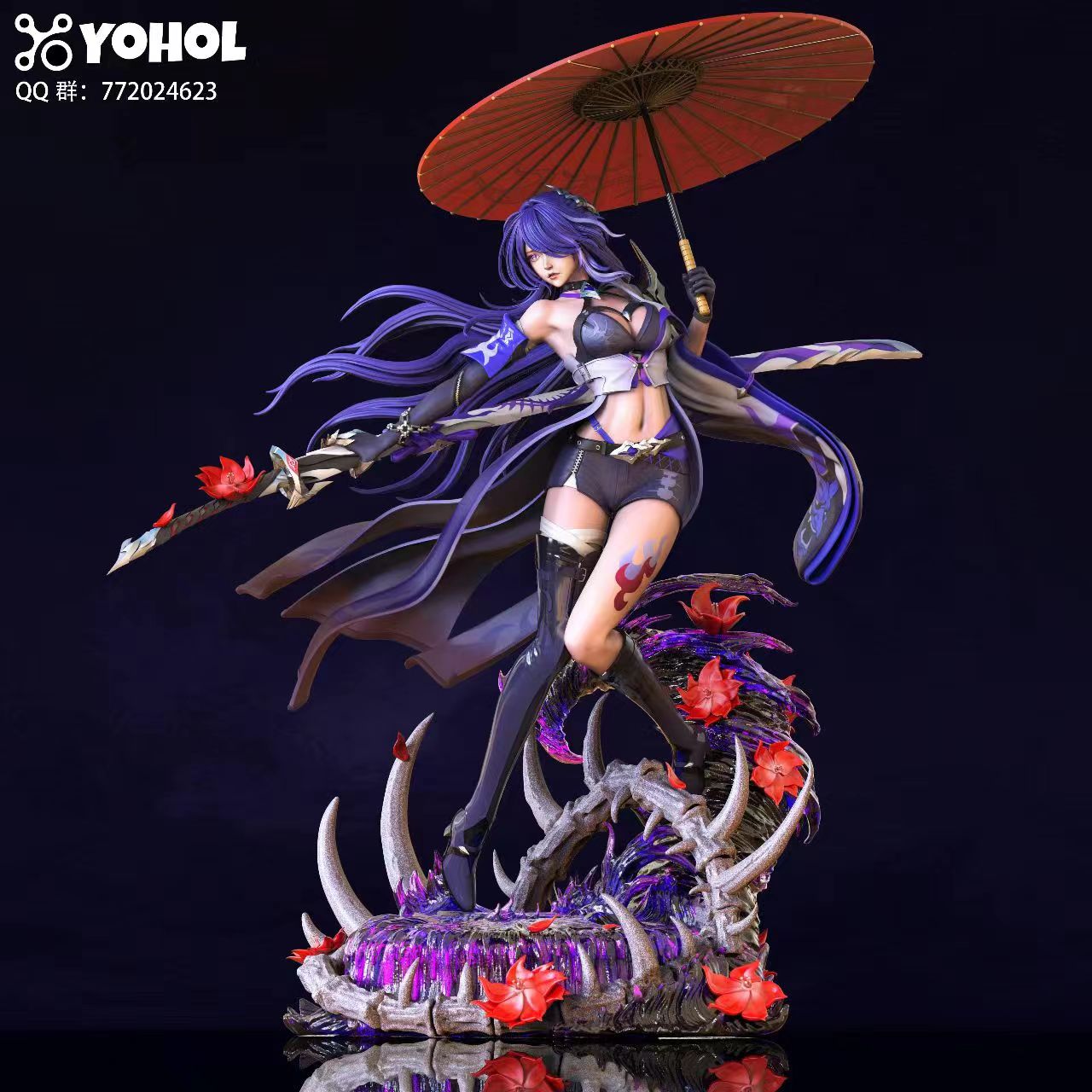 YOHOL Studio - Honkai: Star Rail - Acheron 1/4 Statue(GK) (Adult 18+)