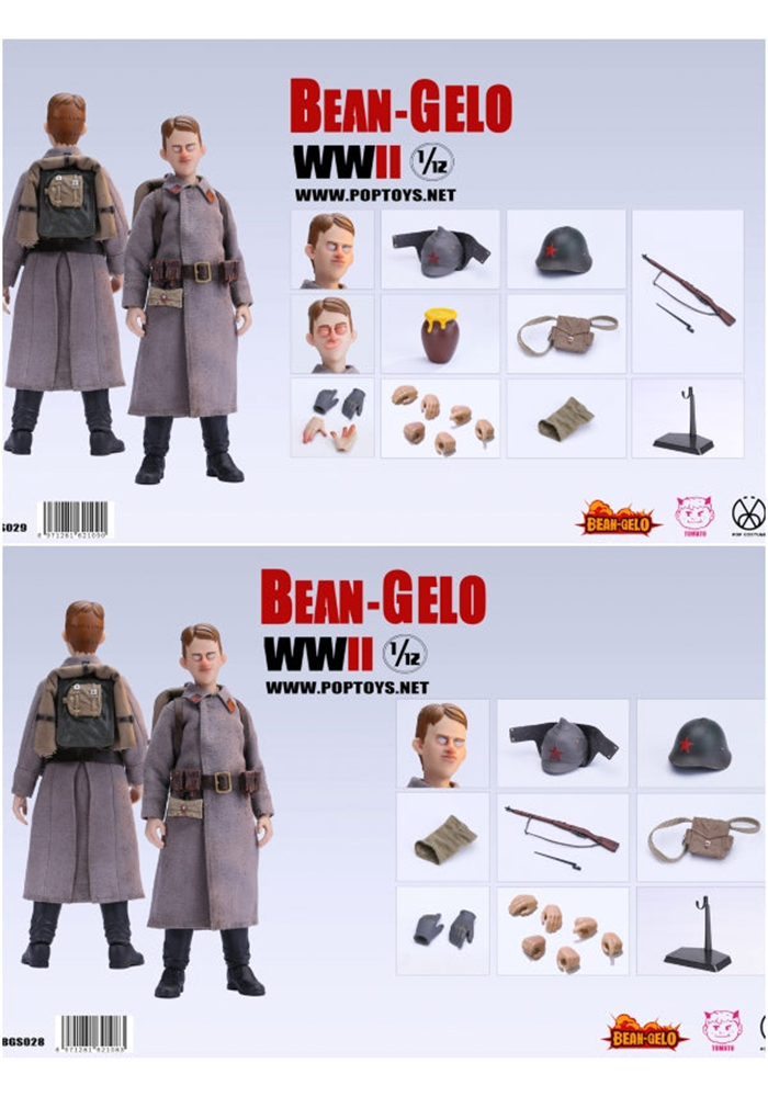 Pre-order 1/12 POPTOYS No. 7 Captain Bezov BGS024 BGS025 Action Figure