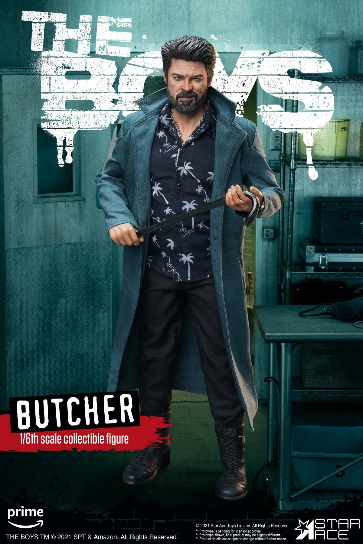 1/6 Scale The Boys – Billy Butcher Figure (Deluxe Version) by Star Ace Toys