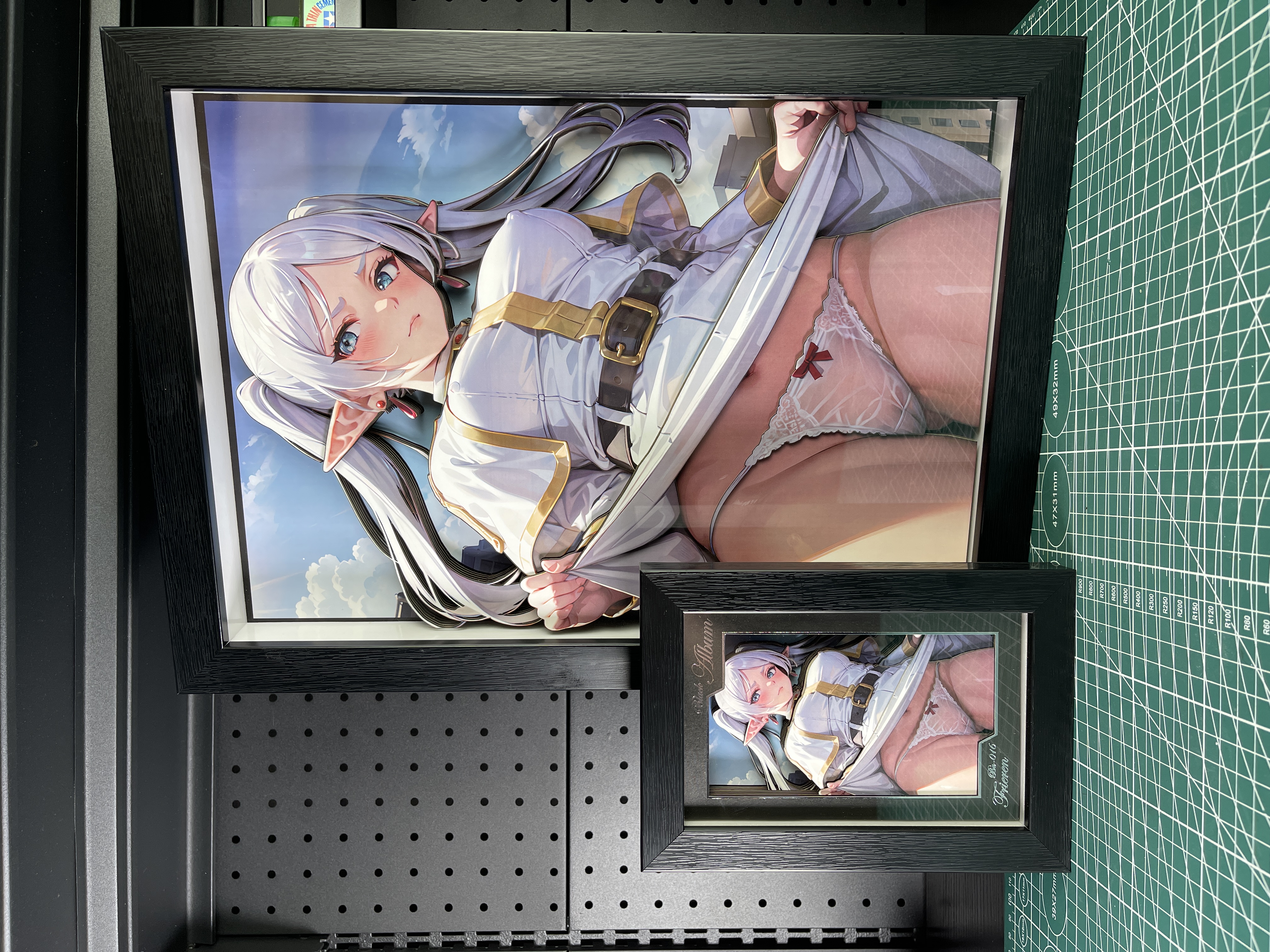 IN-STOCK Black Box Studio - Frieren at the Funeral - Decorative Painting of Frieren ( BA-016 ) & (BBLG-009) Scene (Adult 18+)