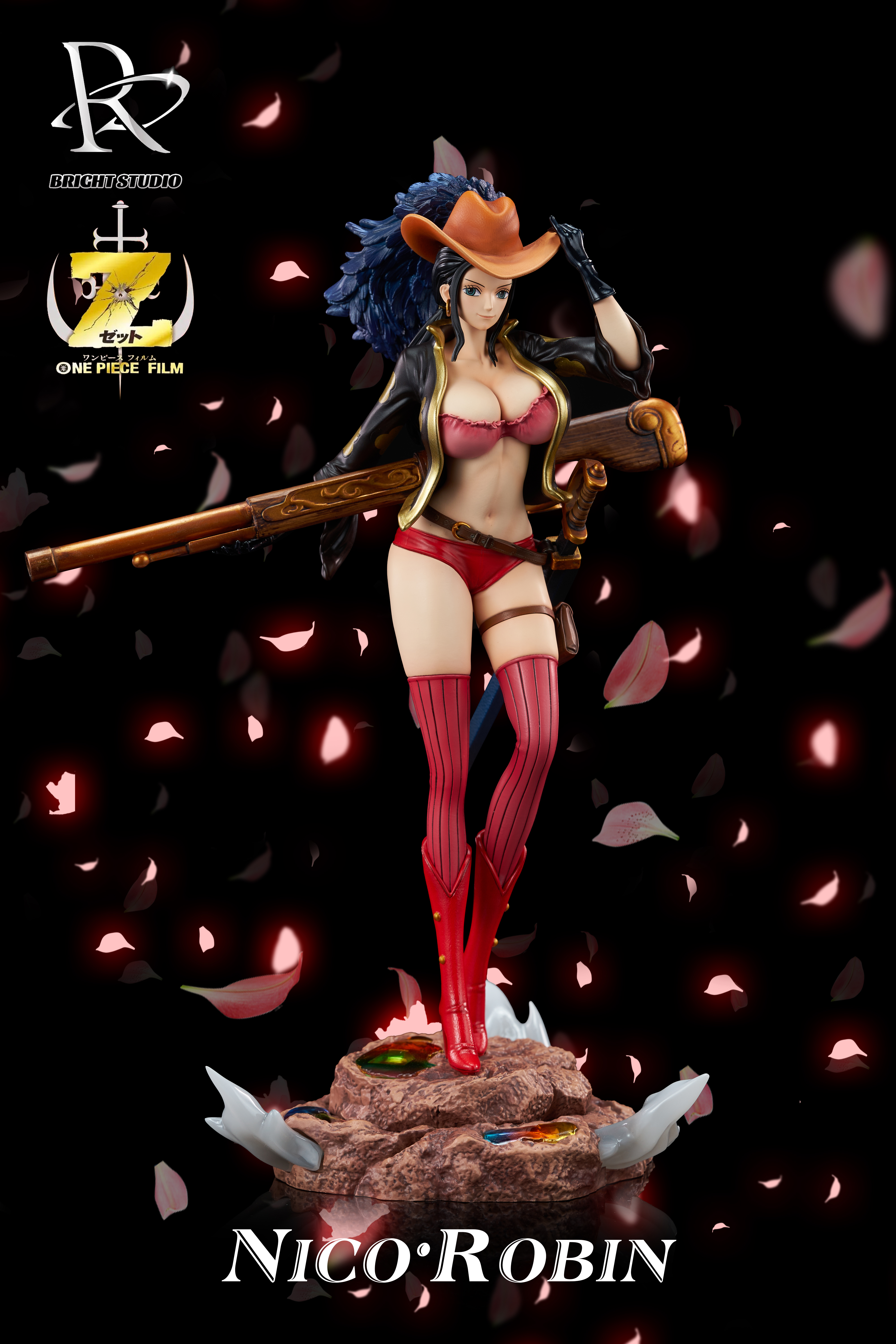 PRE-ORDER BRIGHT Studio - One Piece Red Straw Hats Resonance Nico Robin Statue(GK) (Adult 18+)