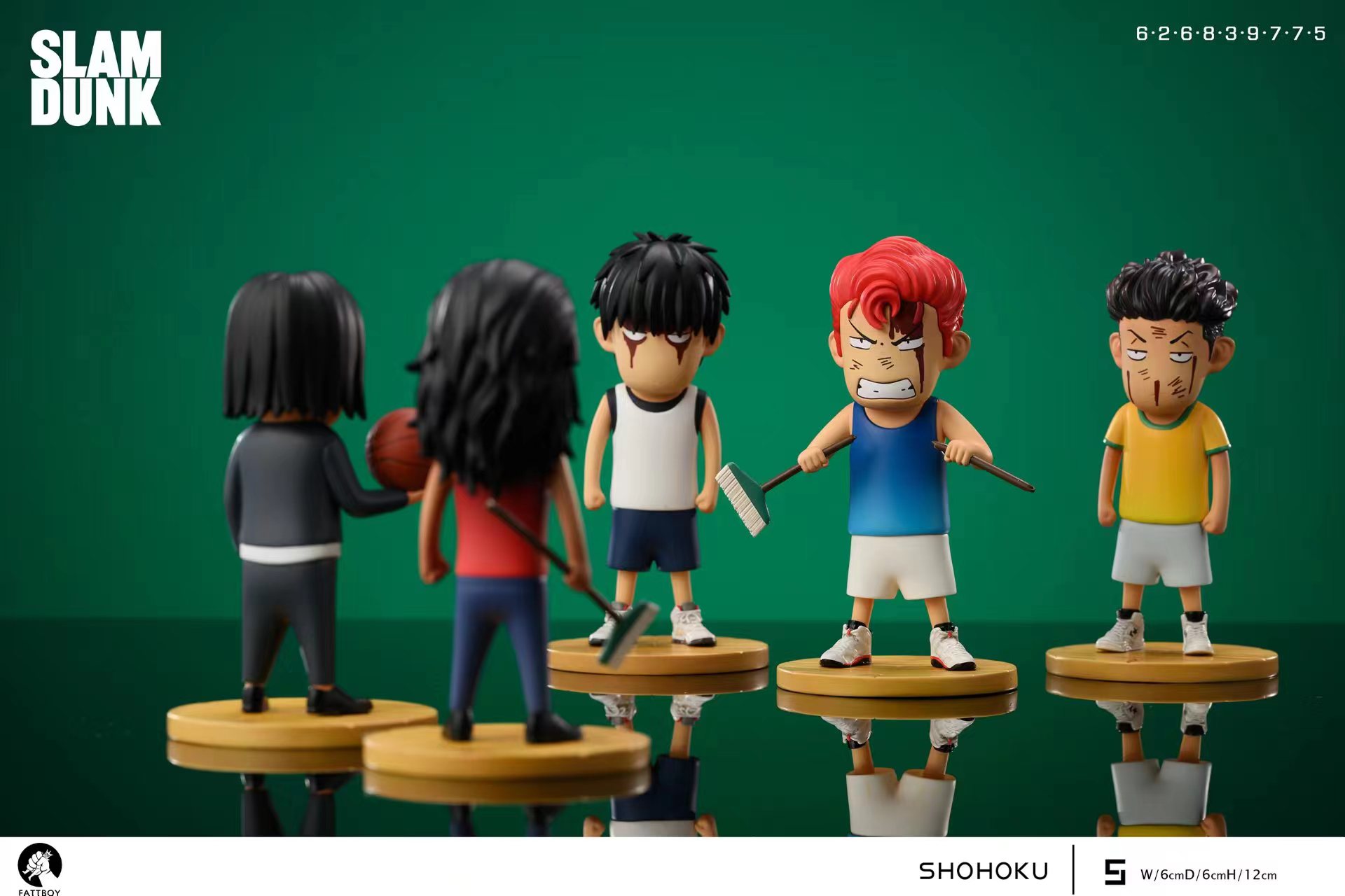 PRE-ORDER FattBoy Studio - Slam Dunk Fight in basketball gym Statue(GK)