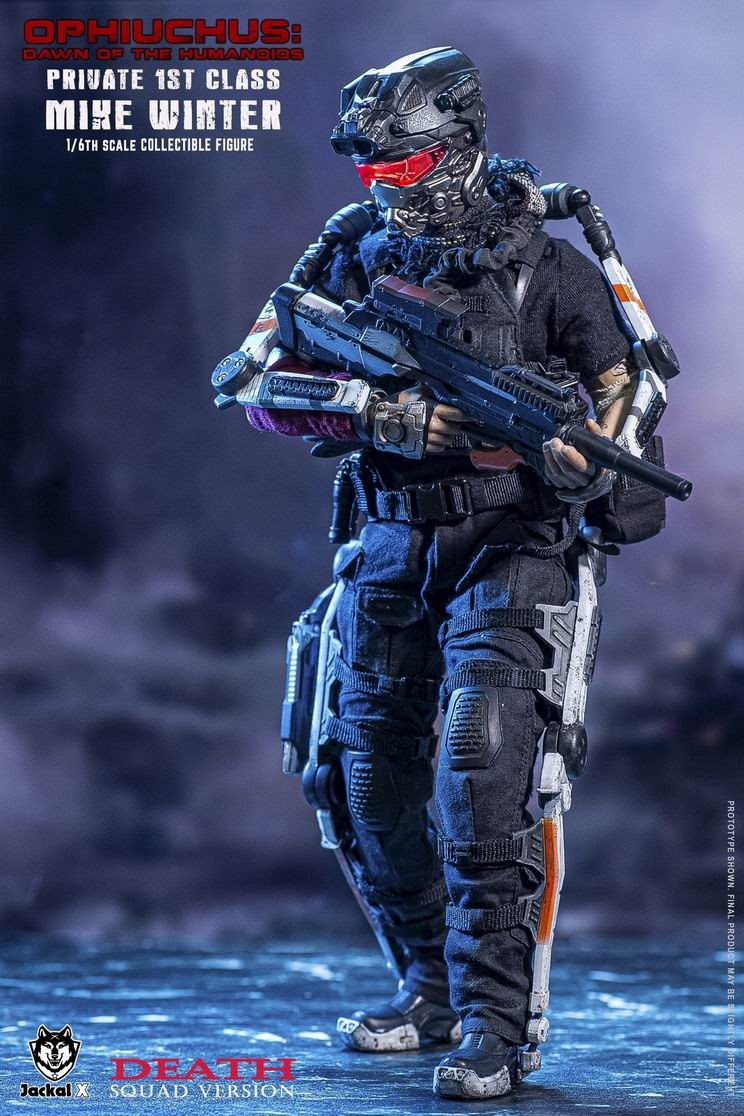 【IN STOCK】JackalX JX008 Ophiuchus Dawn of Humanoid Private Mike Winter Death Squad VER 1/6 Scale Action Figure