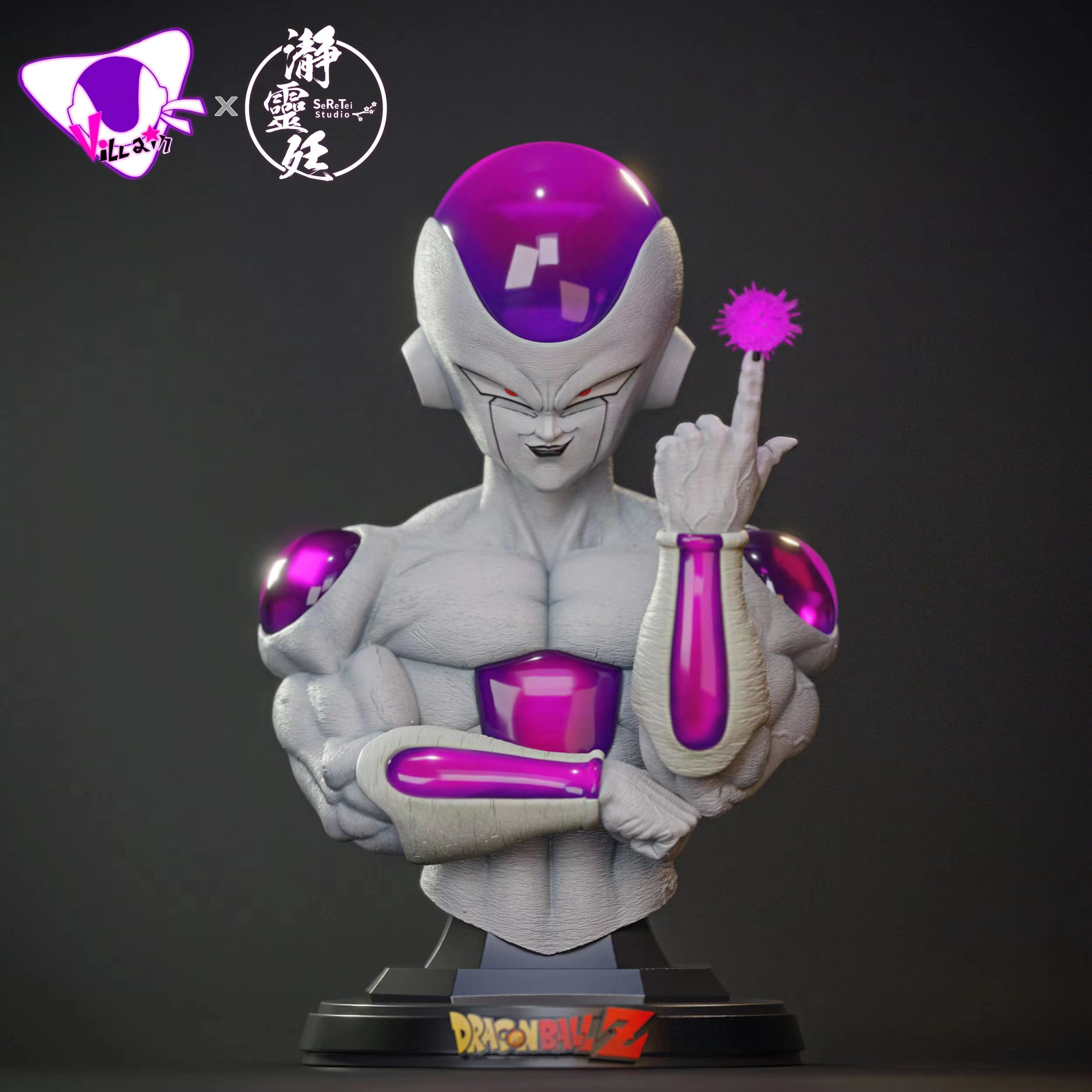 PRE-ORDER WEILANSHE x SERETEI STUDIO DRAGON BALL Z BUST SERIES 1. FRIEZA'S FINAL FORM 1/1 Statue(GK)