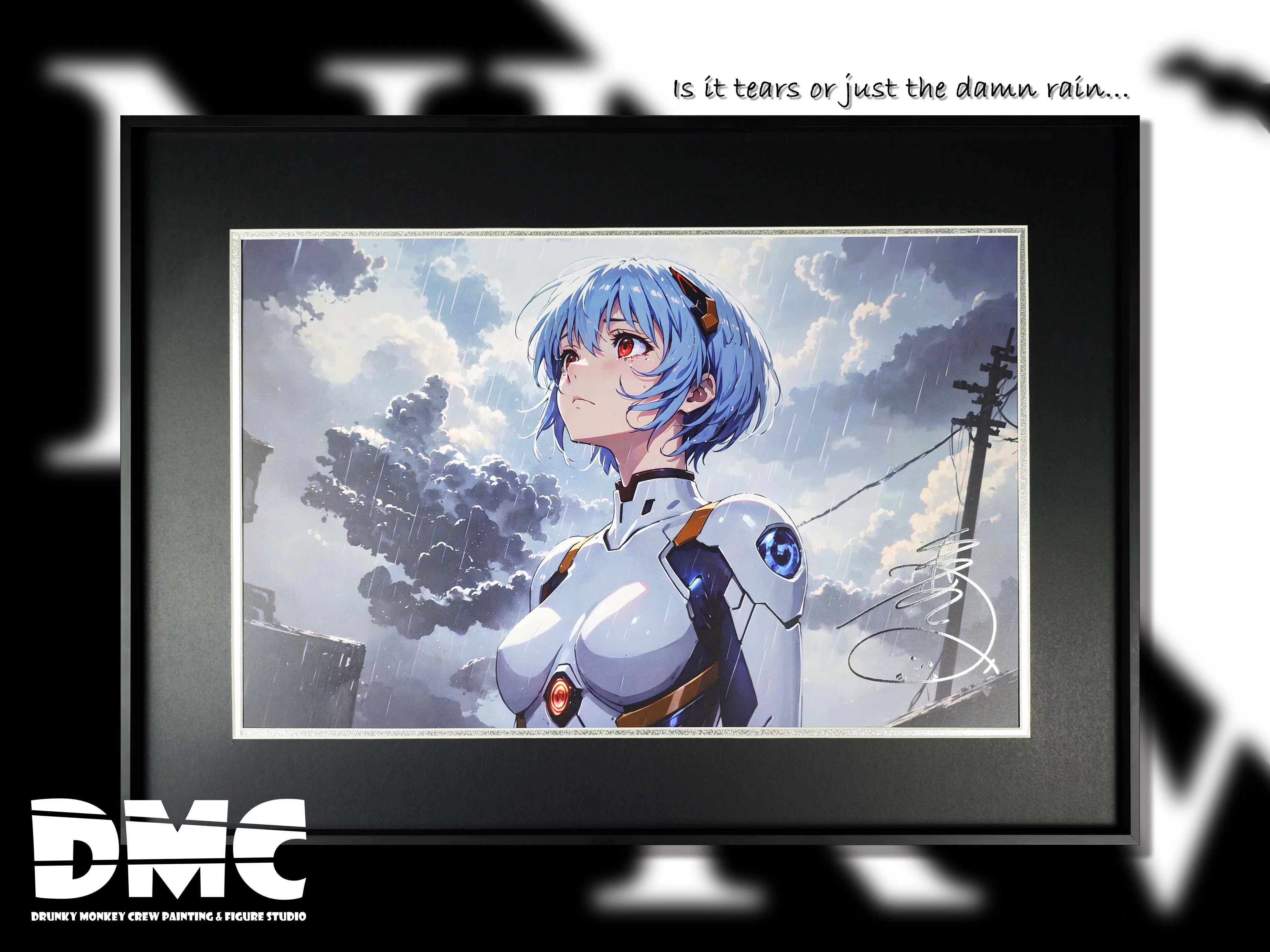 PRE-ORDER Drunky Monkey Crew Studio - EVA DMP-001 Decorative Paint of Ayanami Rei Scene