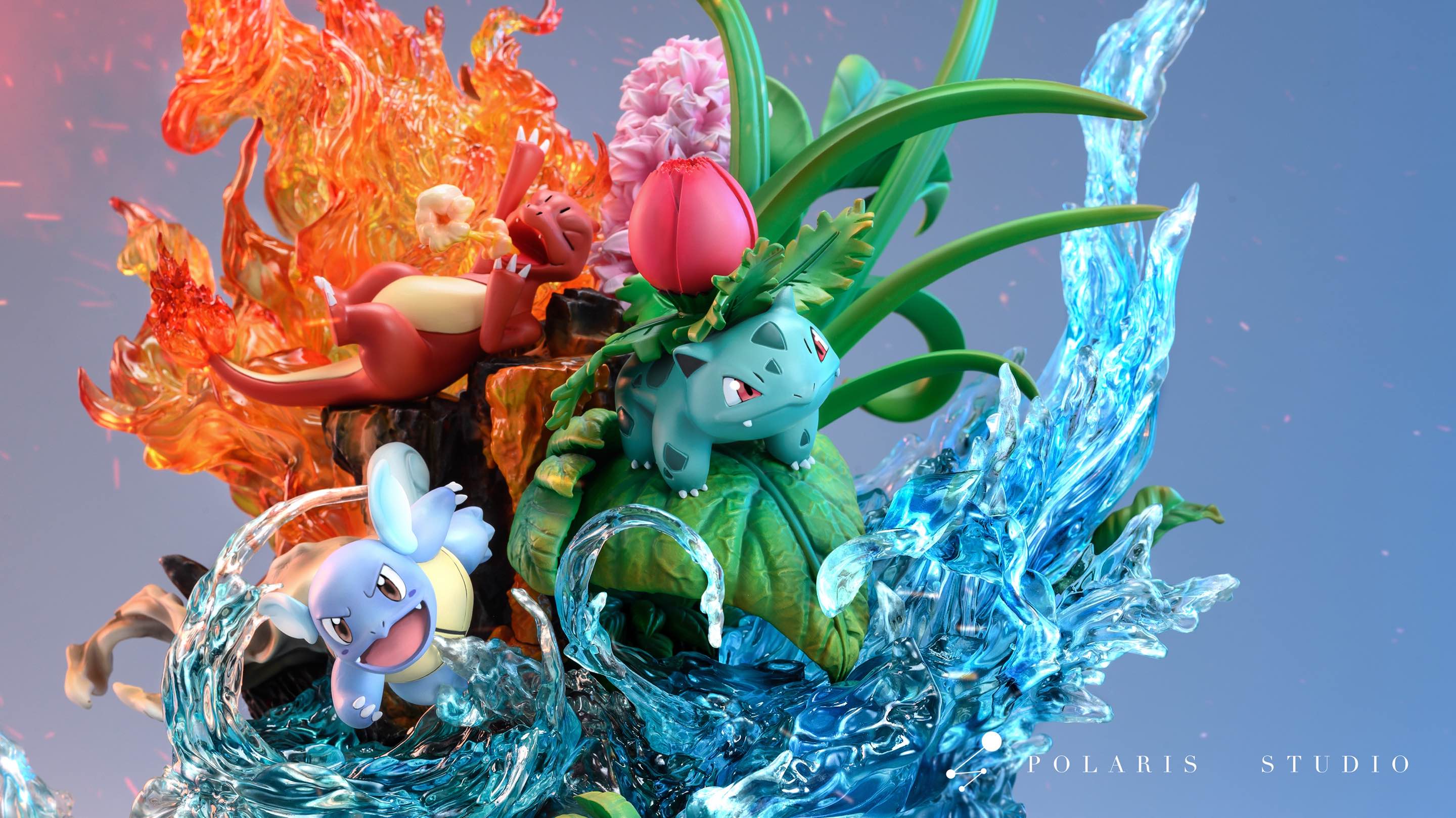 PRE-ORDER POLARIS Studio Pokemon Starter Key of Ascension Statue(GK)
