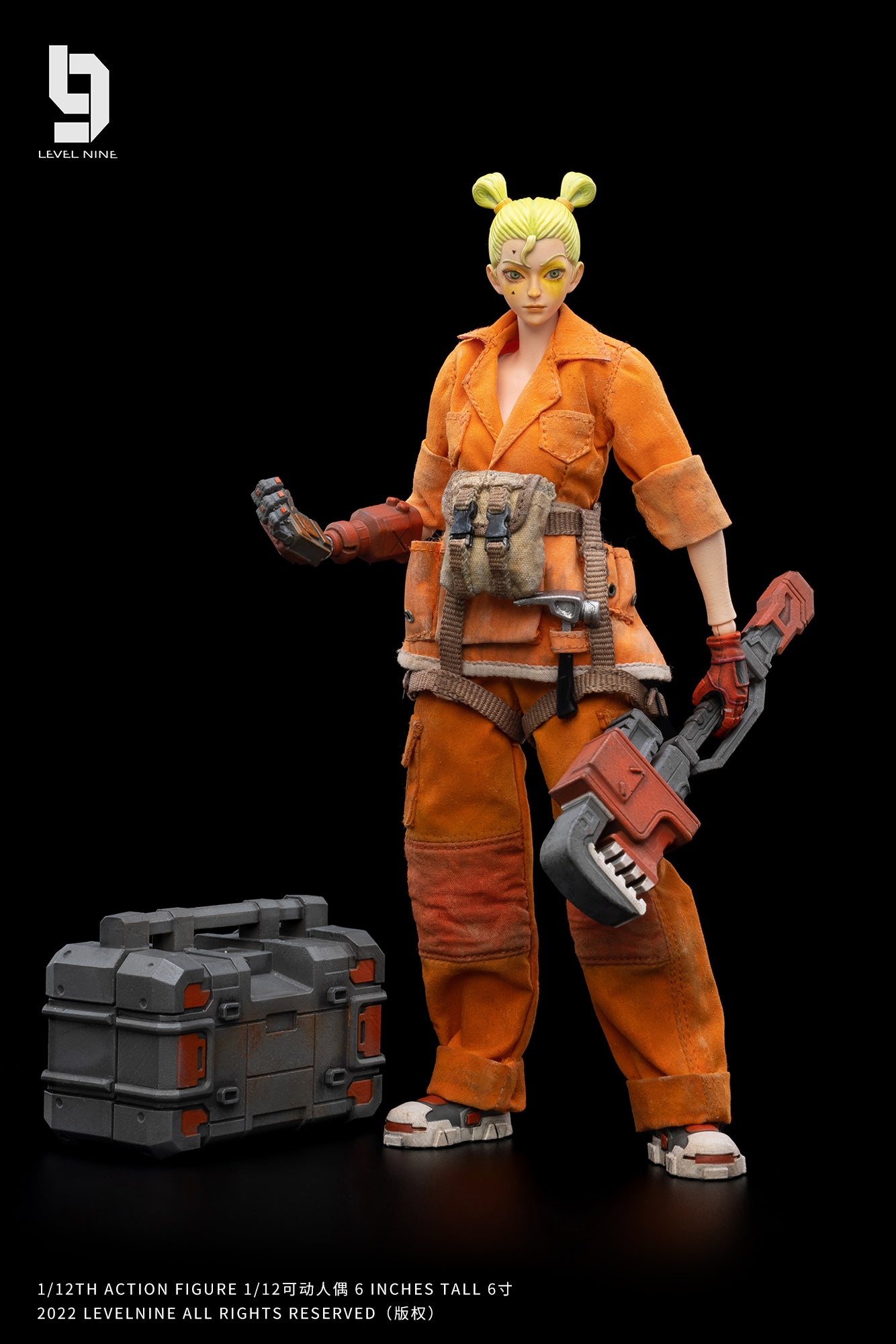 Pre-order 1/12 Scale of Mechanic Lie Anime Military Action Figure JT2948 by JOYTOY Level 9