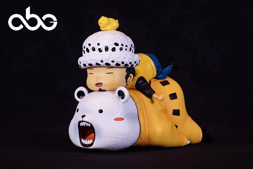 PRE-ORDER CBG Studio - One Piece Q Version Sleeping Position Law & Bepo Statue(GK)