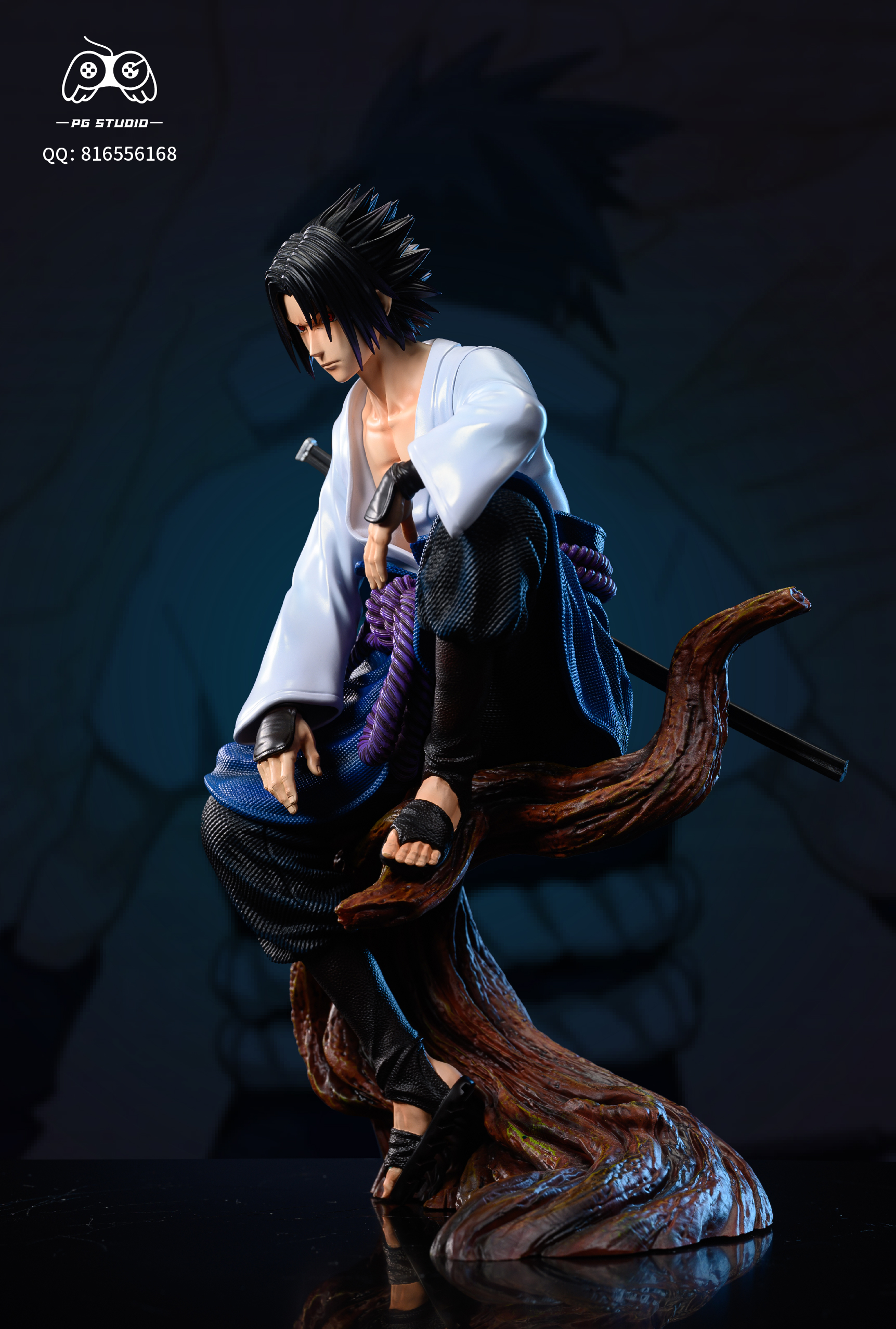 PRE-ORDER PG Studio - Naruto Sitting Pose Naruto & Sasuke 1/6 Statue(GK)