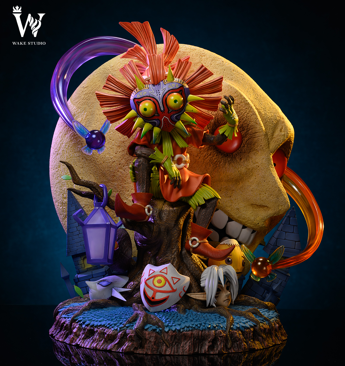 PRE-ORDER Wake Studio - The Legend of Zelda Majora's Mask—Skull Kid 1/4 Statue(GK)