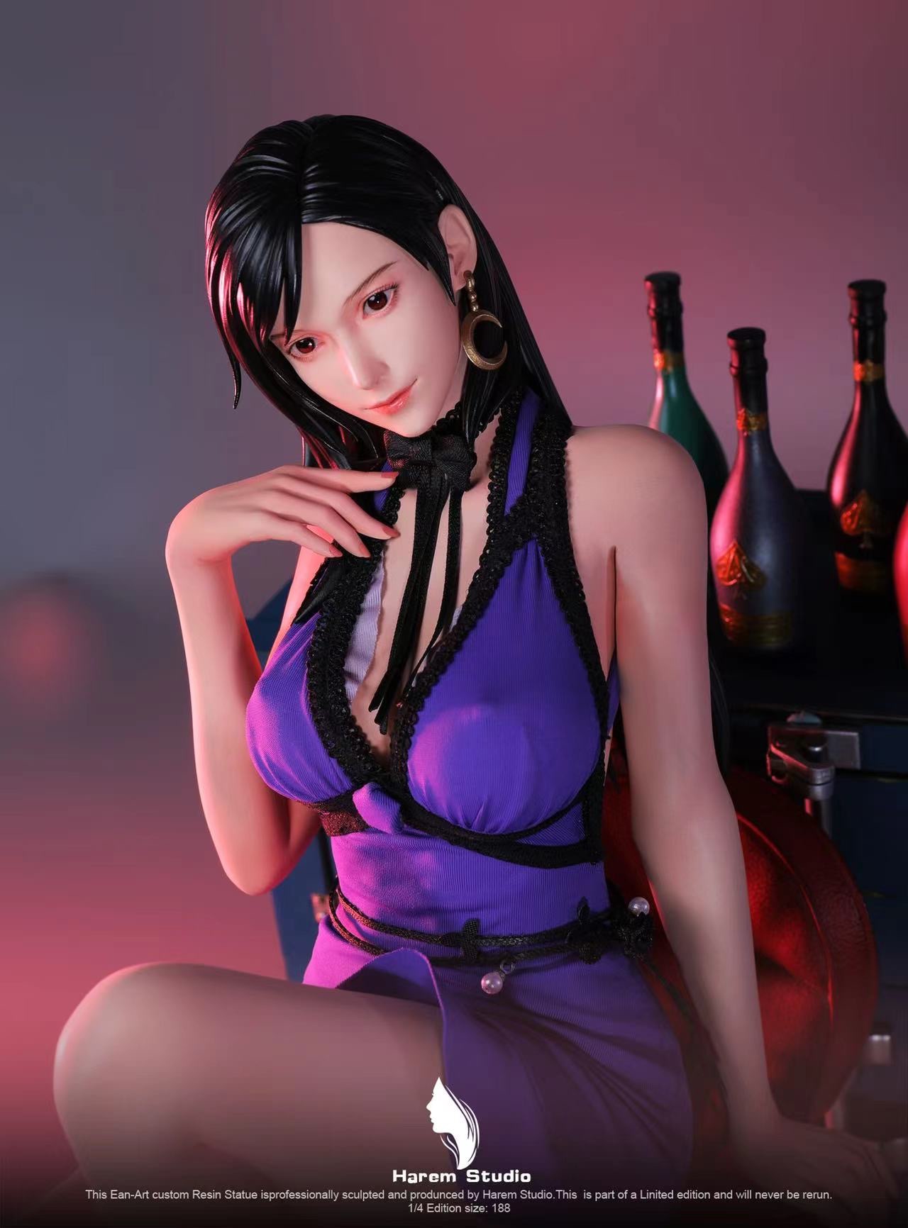 【Pre-order】1/4 Scale Bar ver. Tifa Lockhart - (FF7) Final Fantasy VII Resin Statue - Harem-Studios