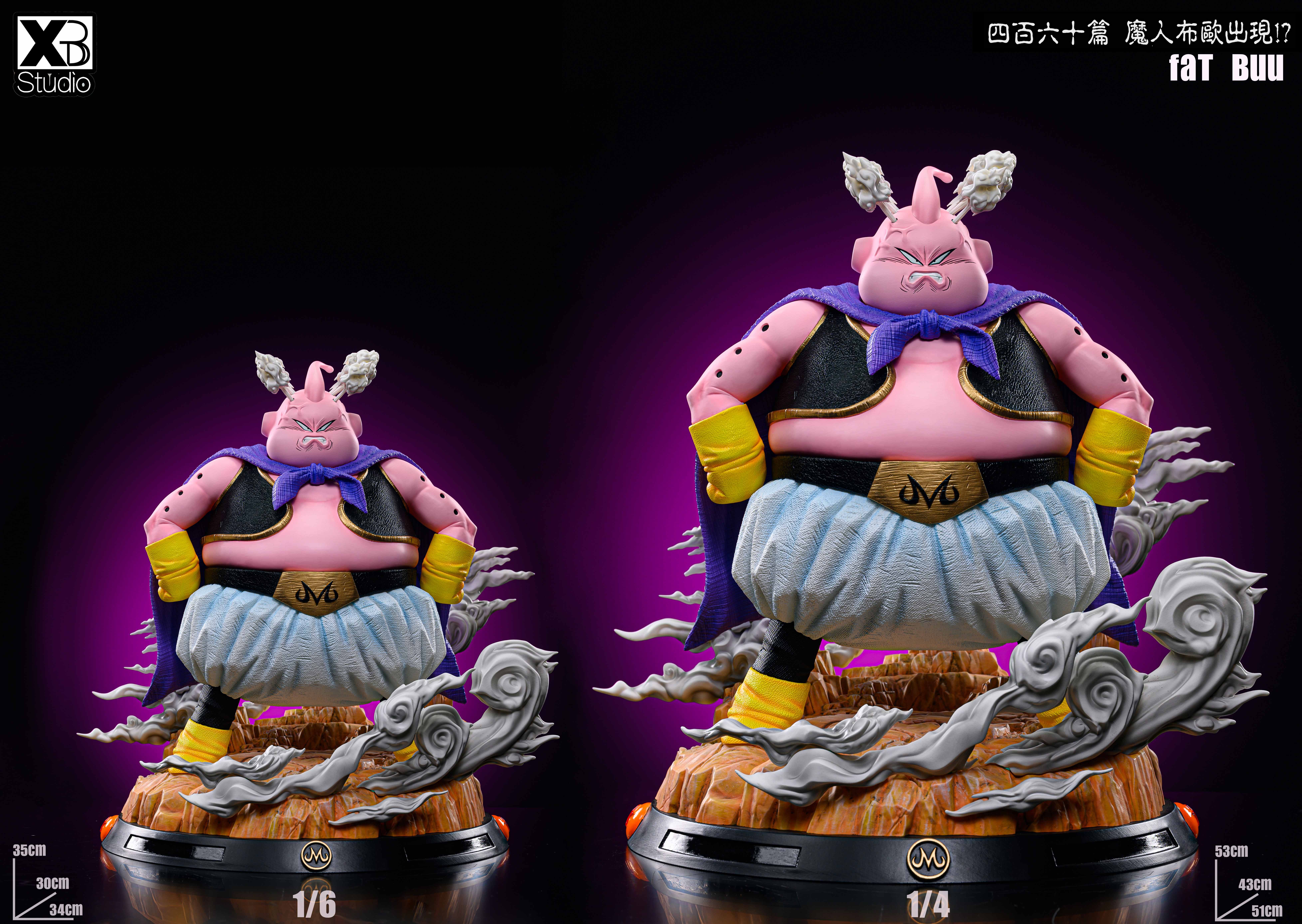 PRE-ORDER XBD-Studio - DRAGON BALL - Fat BUU 1/6 & 1/4 Statue(GK)