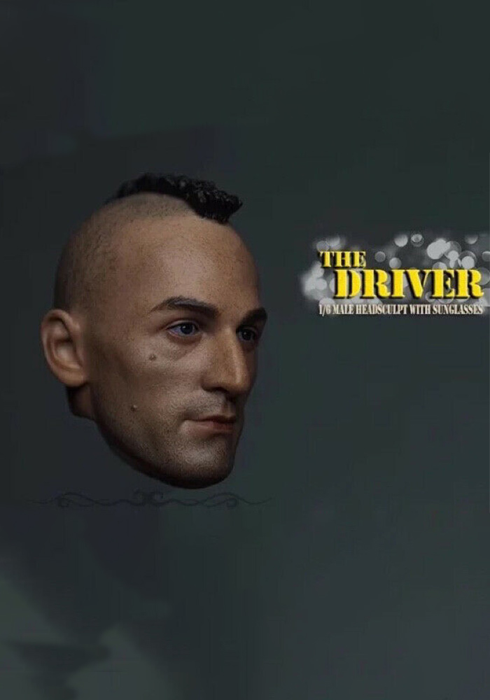 Custom 1/6 scale The Drivr Head Sculpt fit 12 Male figure body toys