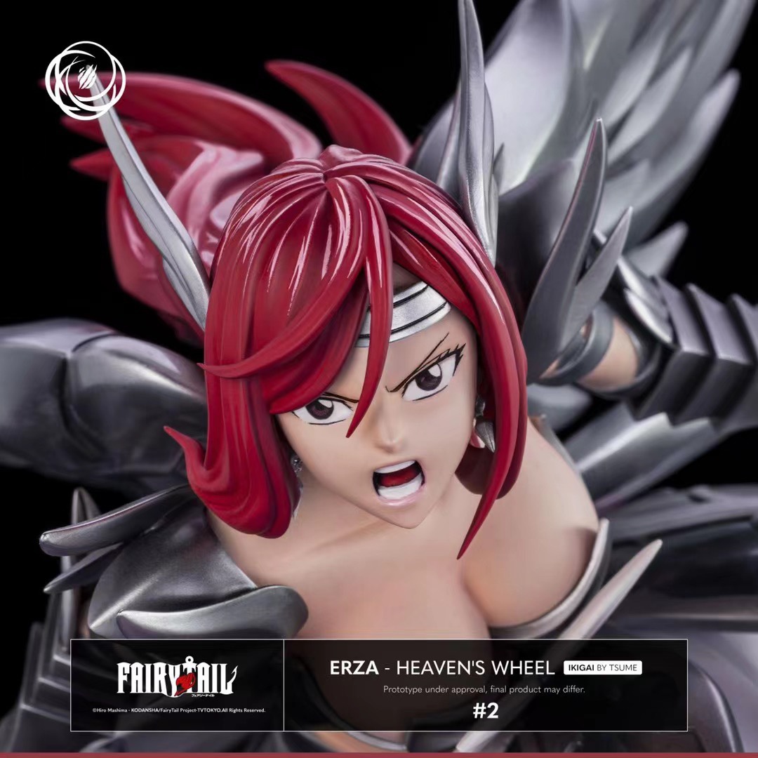 【Pre-order】TSUME IKIGAI Fairy Tail Erza Scarlet 1/6 Scale TI0529 statue