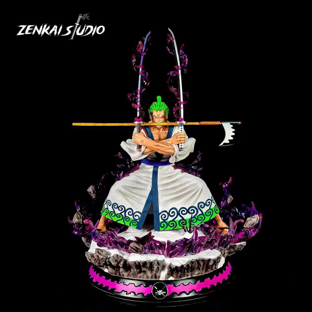 PRE-ORDER Zenkai Studio One Piece Roronoa Zoro 1/4 & 1/6 Statue(GK)