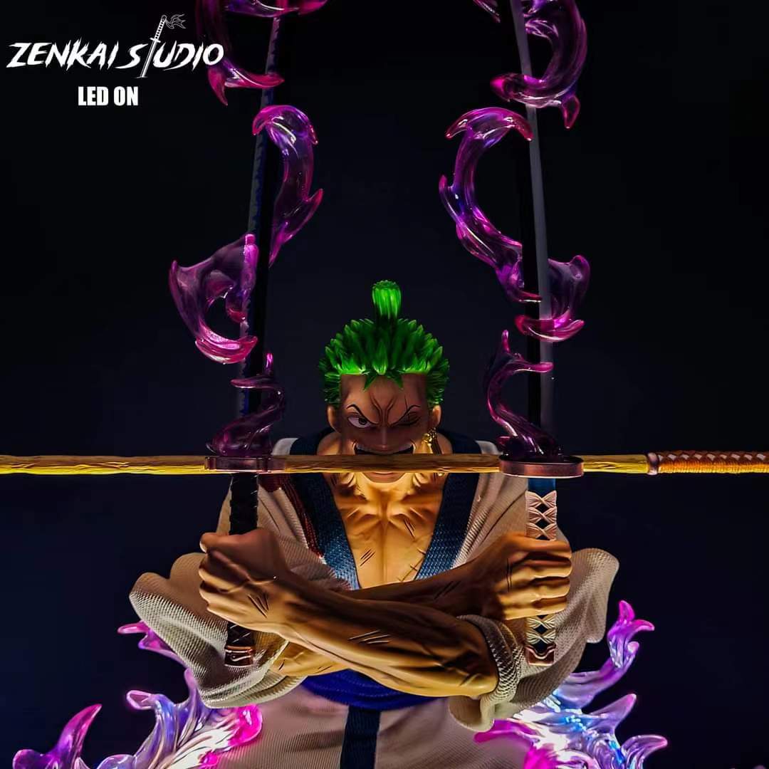 PRE-ORDER Zenkai Studio One Piece Roronoa Zoro 1/4 & 1/6 Statue(GK)
