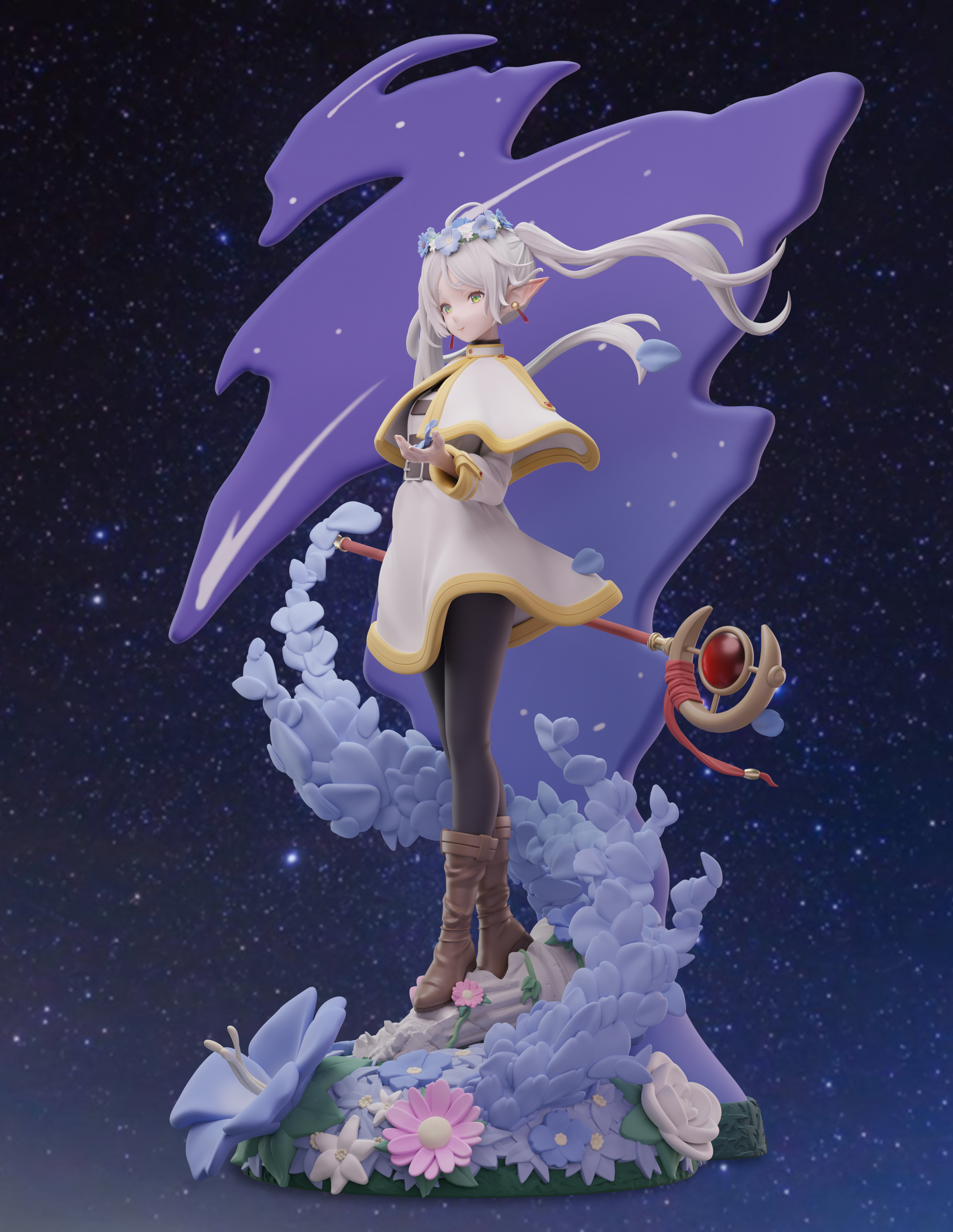 PRE-ORDER Thistles and Thorns Studio - Frieren: Beyond Journey's End Frieren 1/7 & EX Statue(GK)