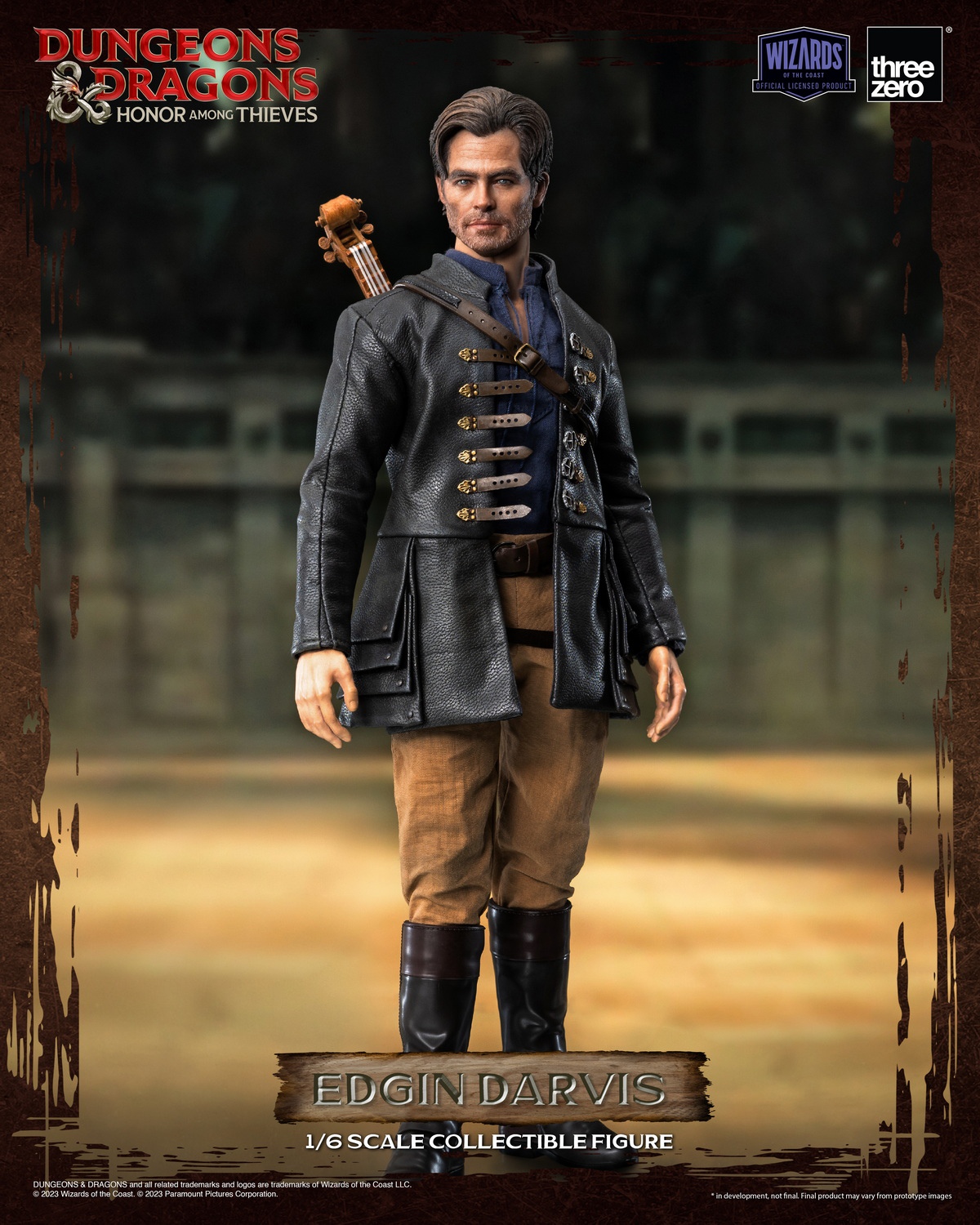 PRE-ORDER ThreeZero - Dungeons & Dragons Honor Among Thieves - Edgin Darvis 3Z05330W0 1/6 Action Figure