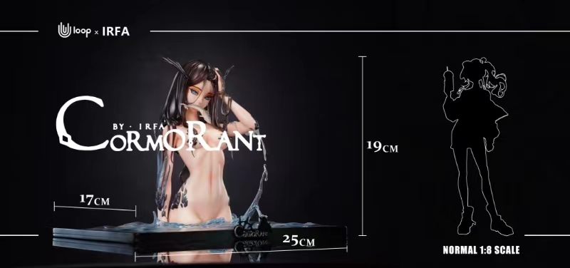 PRE-ORDER U-loop Studio & Fairy Bean Studio - Original Cormorant 1/5 Statue(GK) (Adult 18+)