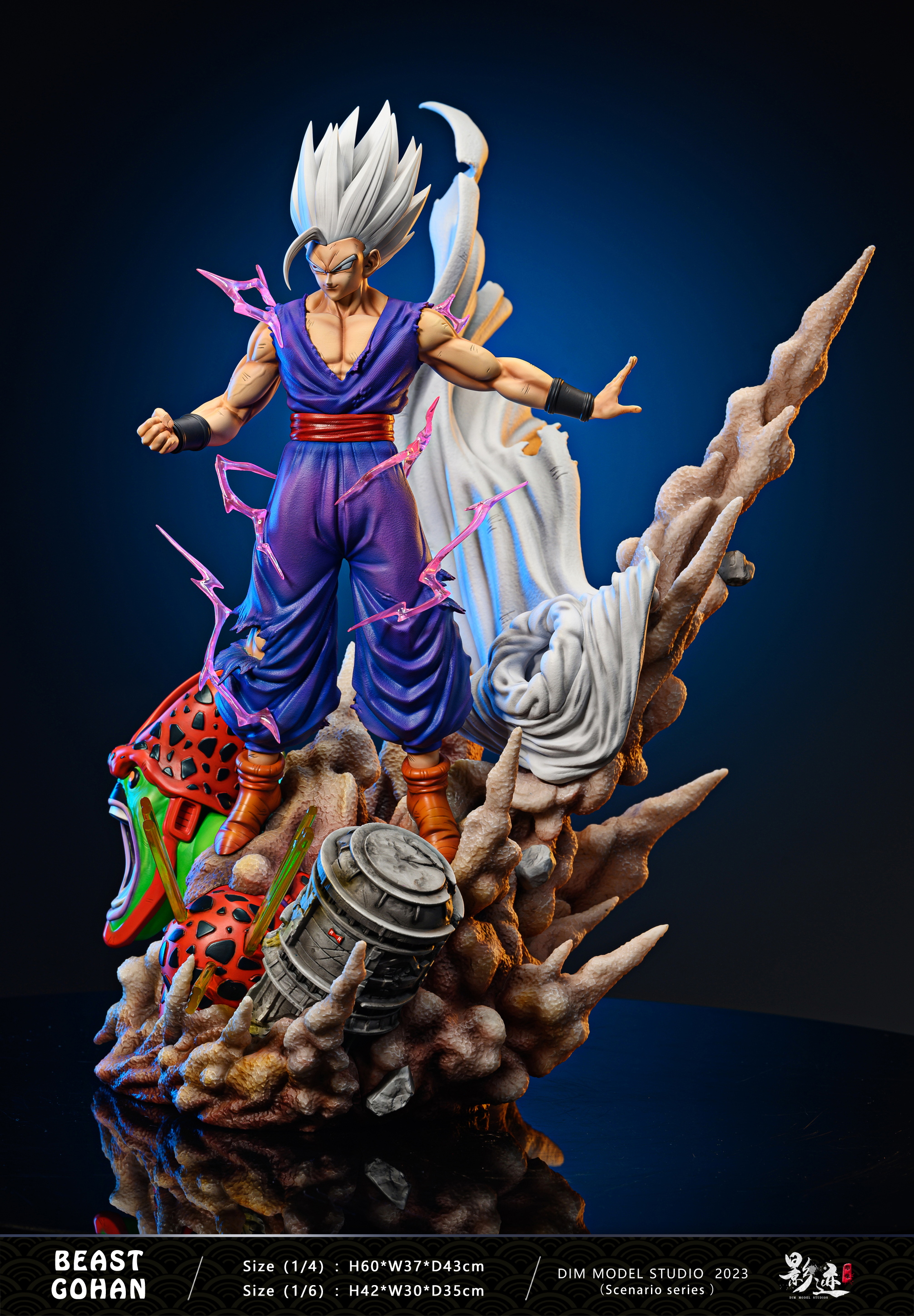 PRE-ORDER DMS Studio DragonBall Son Gohan 1/4 & 1/6 Scale Statue(GK)