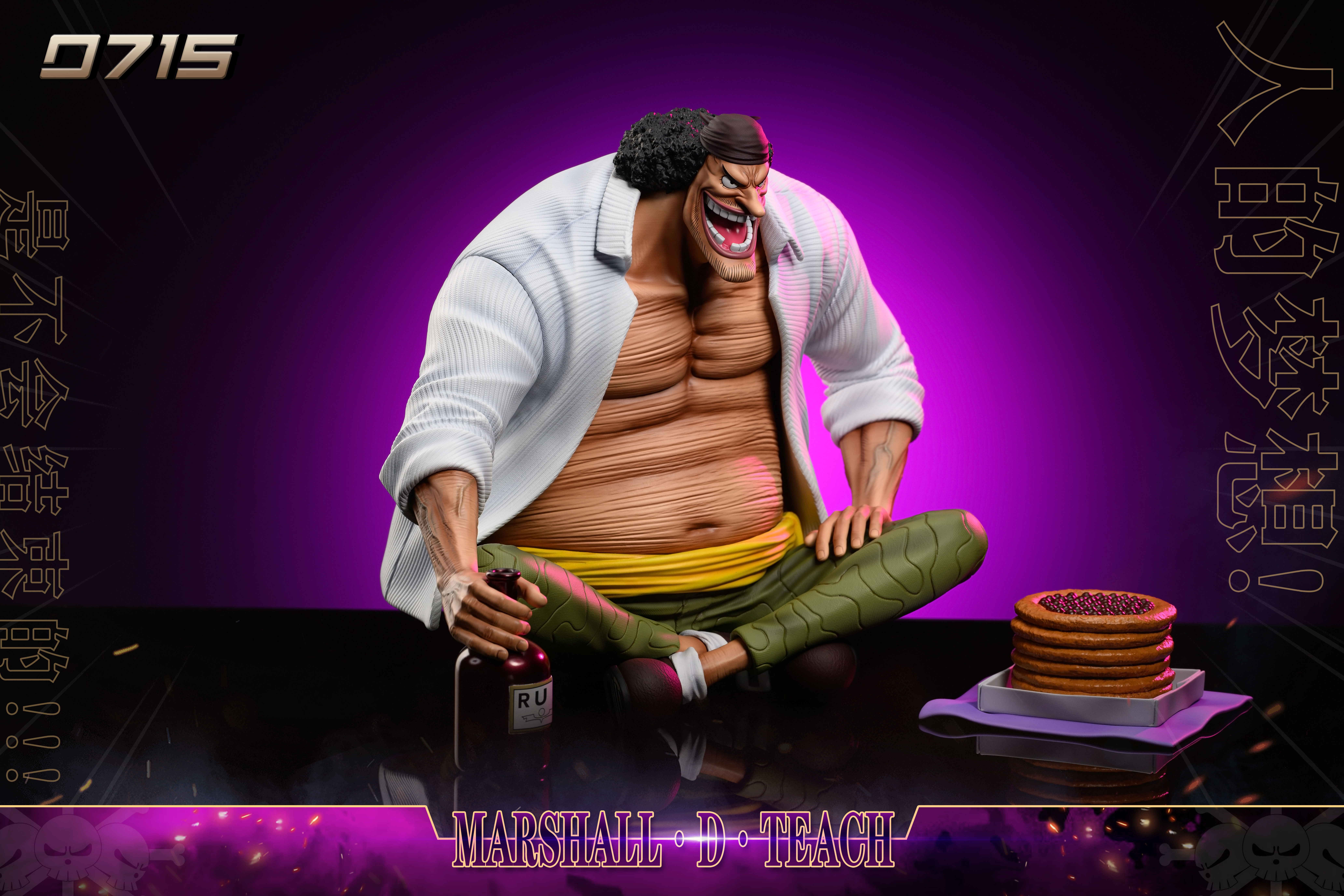 PRE-ORDER 0715 Studio - One Piece Evil Series #1 Marshall D. Teach Statue(GK)