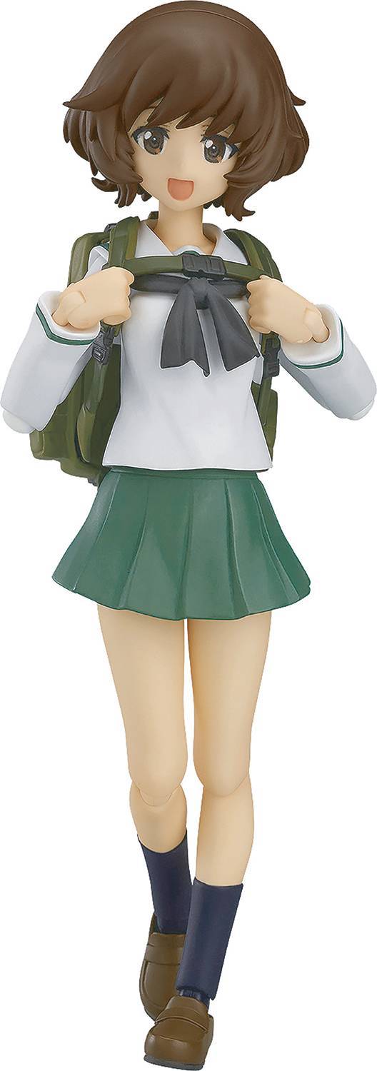 Max Factory Girls und Panzer der Film - Akiyama Yukari (School Uniform Ver.) Figma#344