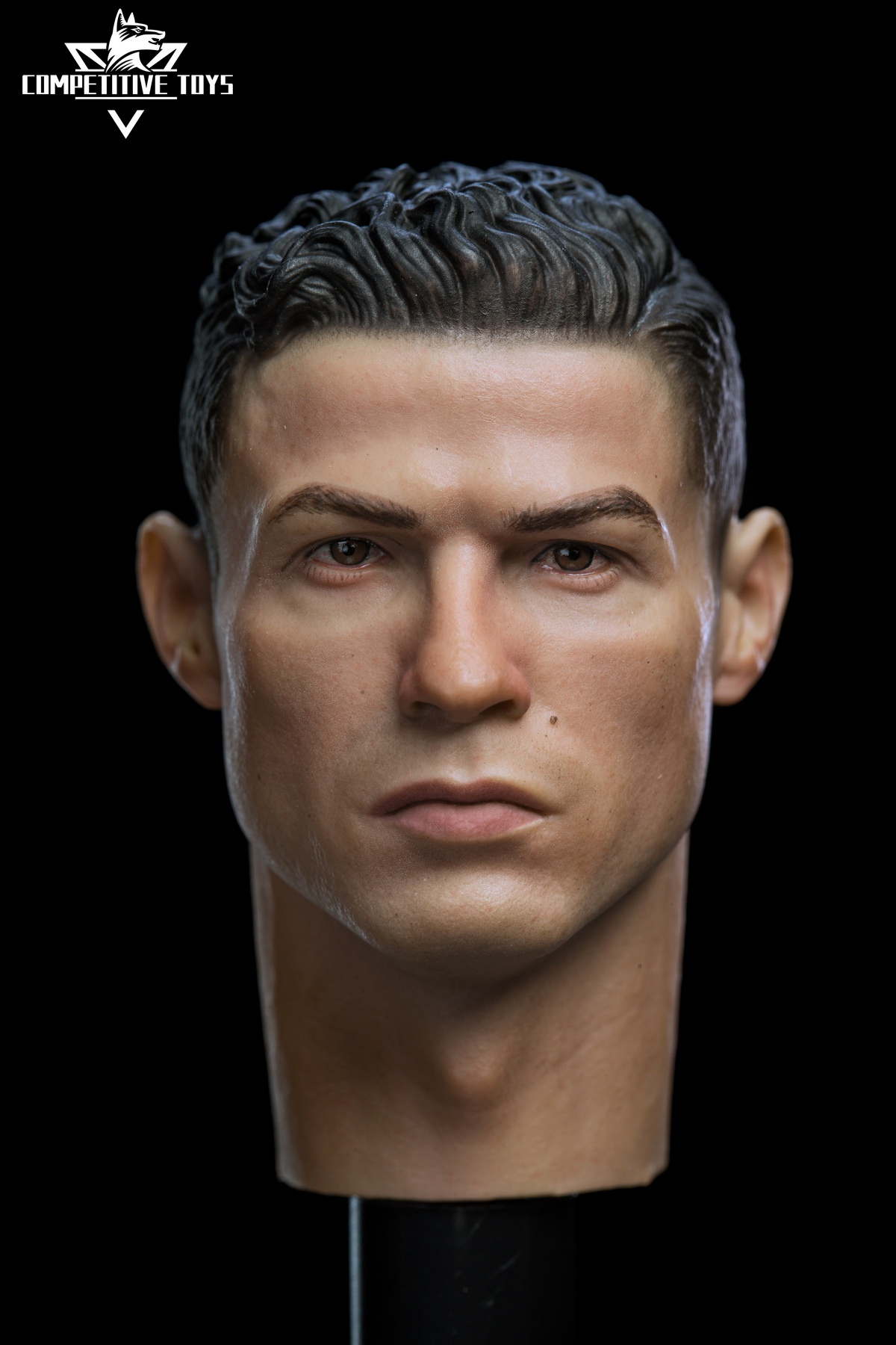 PRE-ORDER Competitive Toys - Football star Cristiano Ronaldo Com004 1/6 Head Statue(GK)