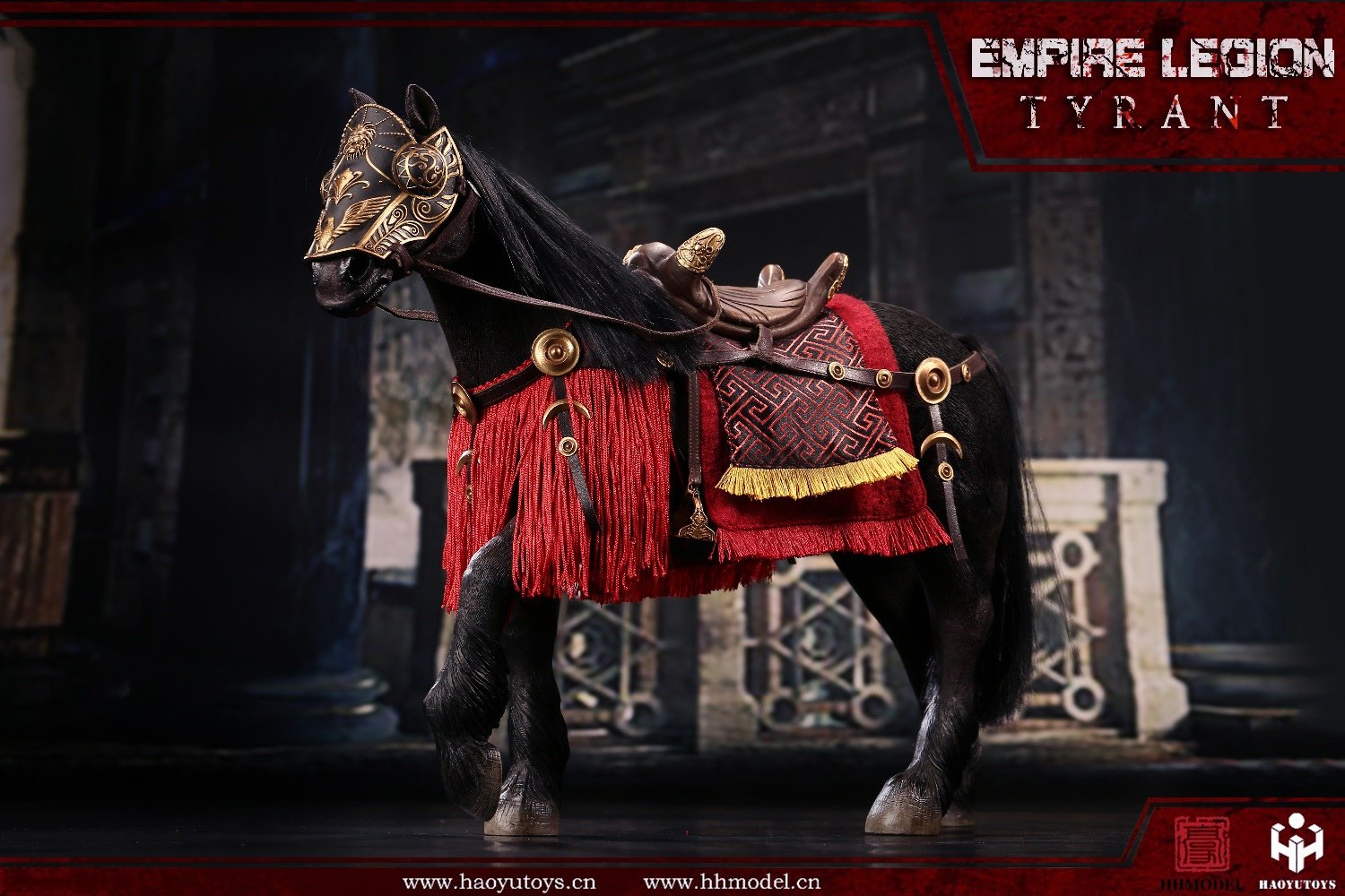 1/6 Scale Empire Legion - Tyrant Warhorse Figure by HHModel x HY Toys