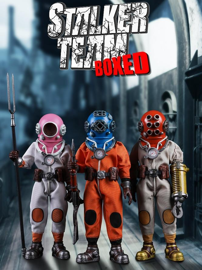 Pre-order 1/12 COOMODEL Stalker team (Color Ver.) DS005 DS006 DS007