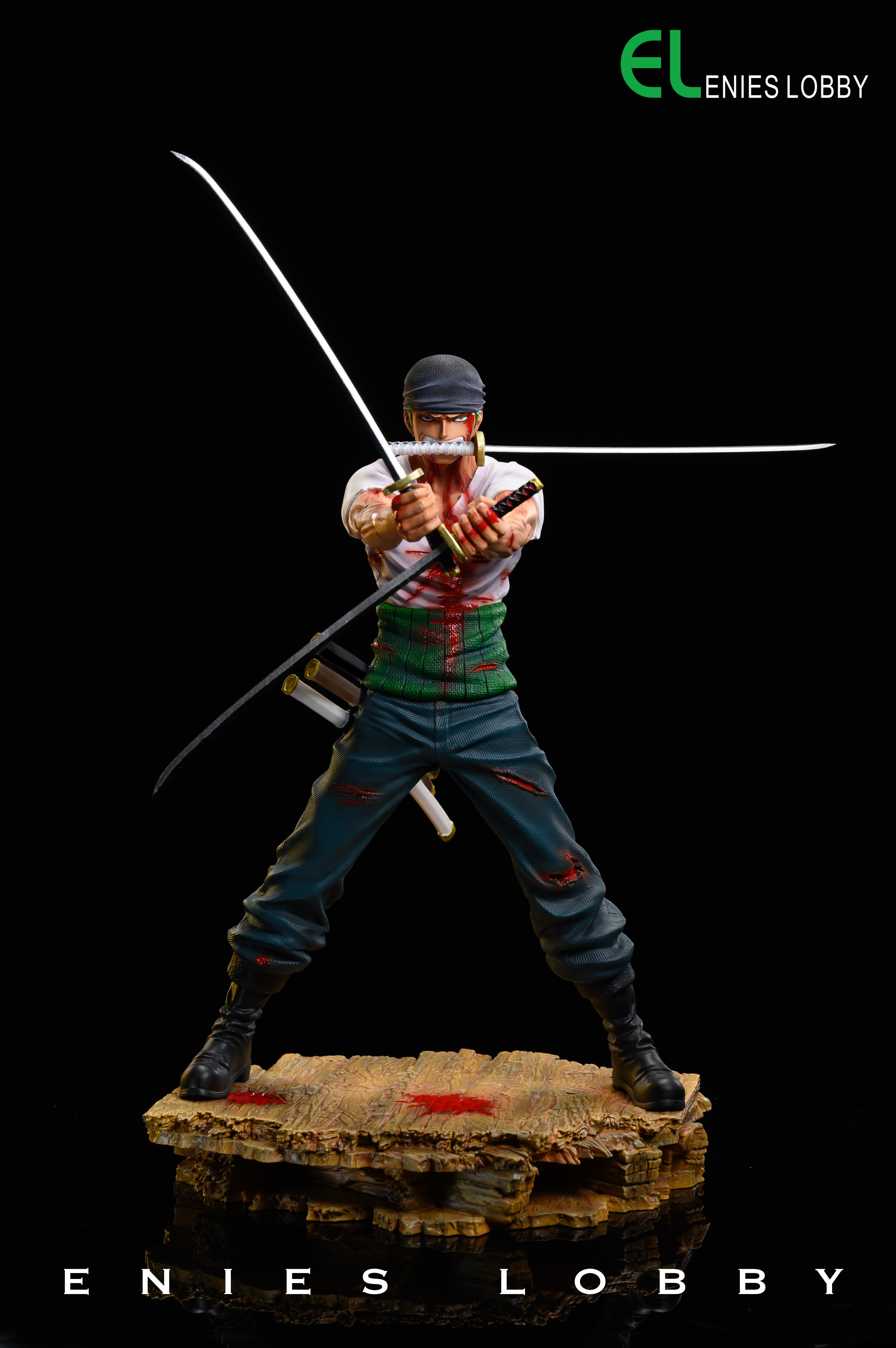 IN-STOCK ENIES LOBBY Studio - One Piece Roronoa Zoro 1/6 & 1/3 Statue(GK)