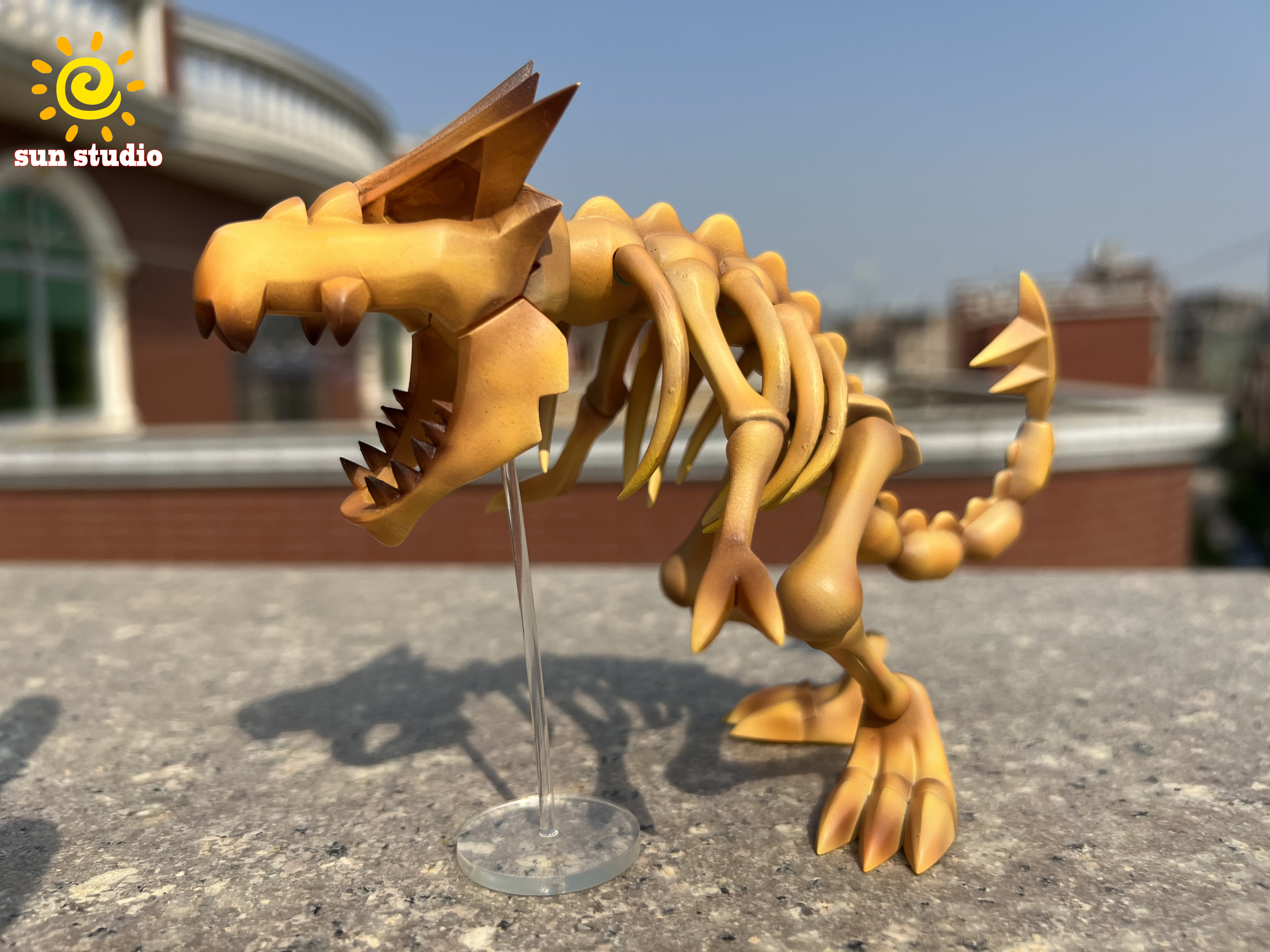 PRE-ORDER Sun Studio Pokemon World Zukan Tyrantrum 1/20 Scale Statue (GK)