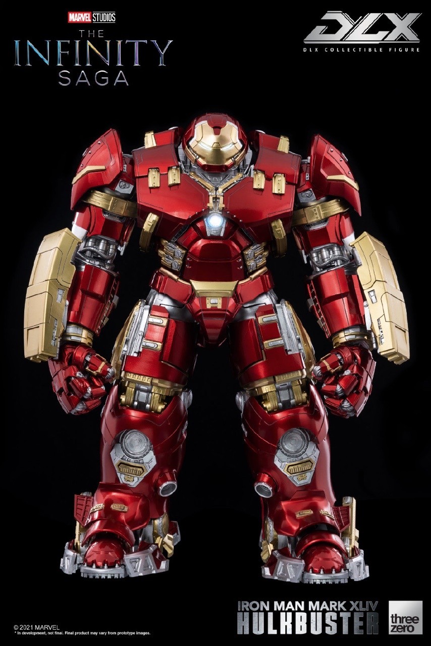 【IN STOCK】Threezero 3Z0248 DLX Iron Man Infinity Saga Mark 44 Hulkbuster Action Figure