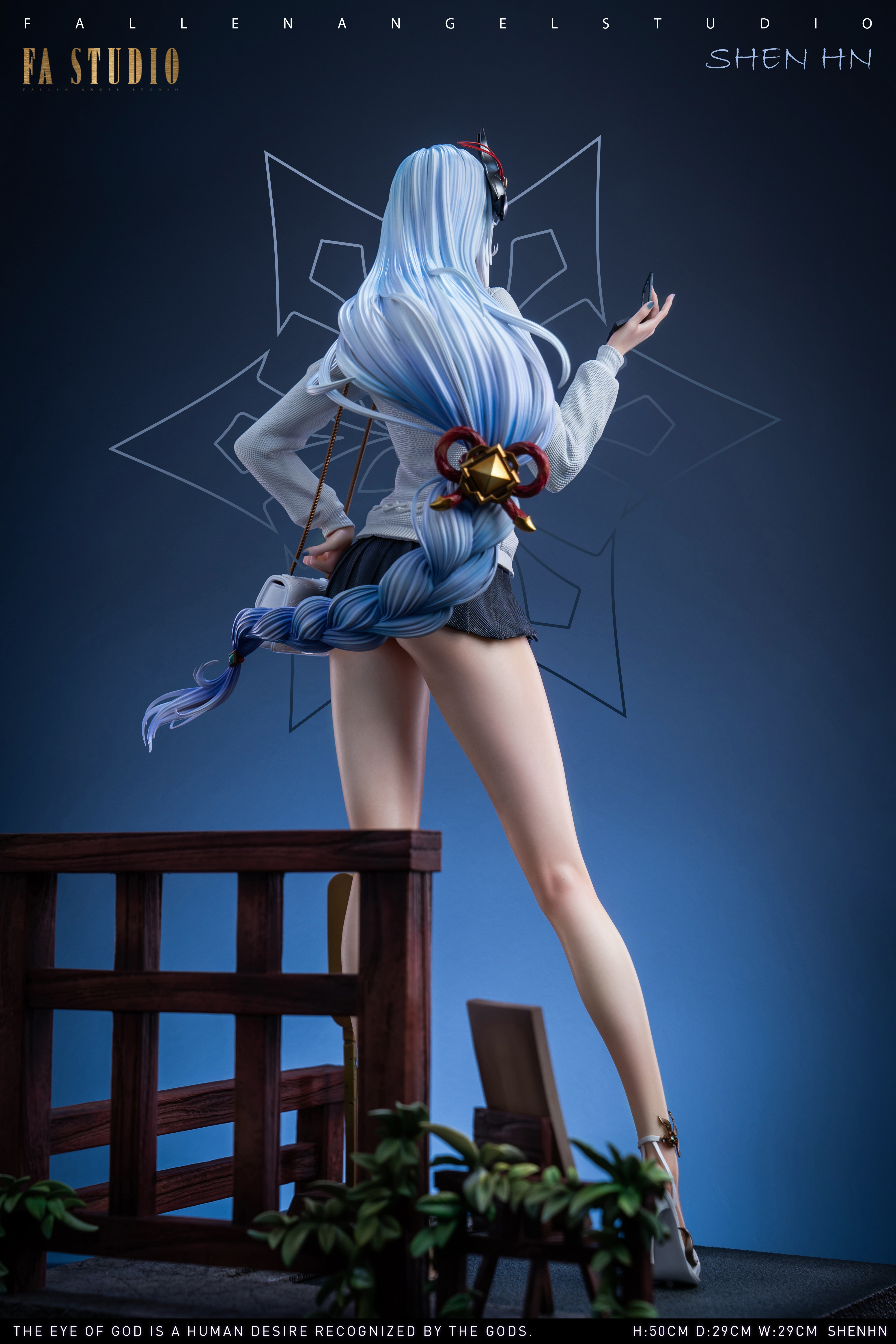 PRE-ORDER FA STUDIO - Genshin Impact ShenHe 1/4 Statue(GK) (Adult 18+)