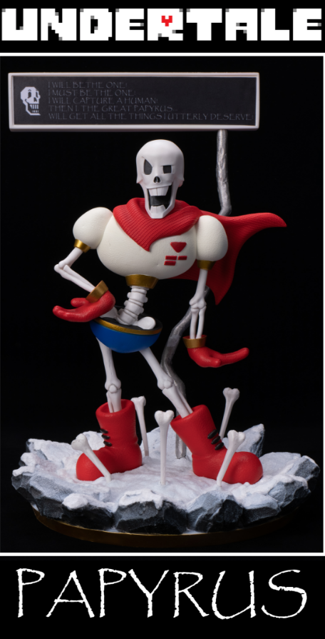 PRE-ORDER GamePlayer Studio Undertale Papyrus 1/5 Scale Statue (GK)