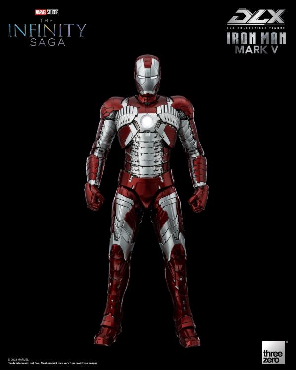 PRE-ORDER Threezero - Avengers: The Infinity Saga DLX Iron Man Mark V 3Z02540C0 1/12 Scale Action Figure