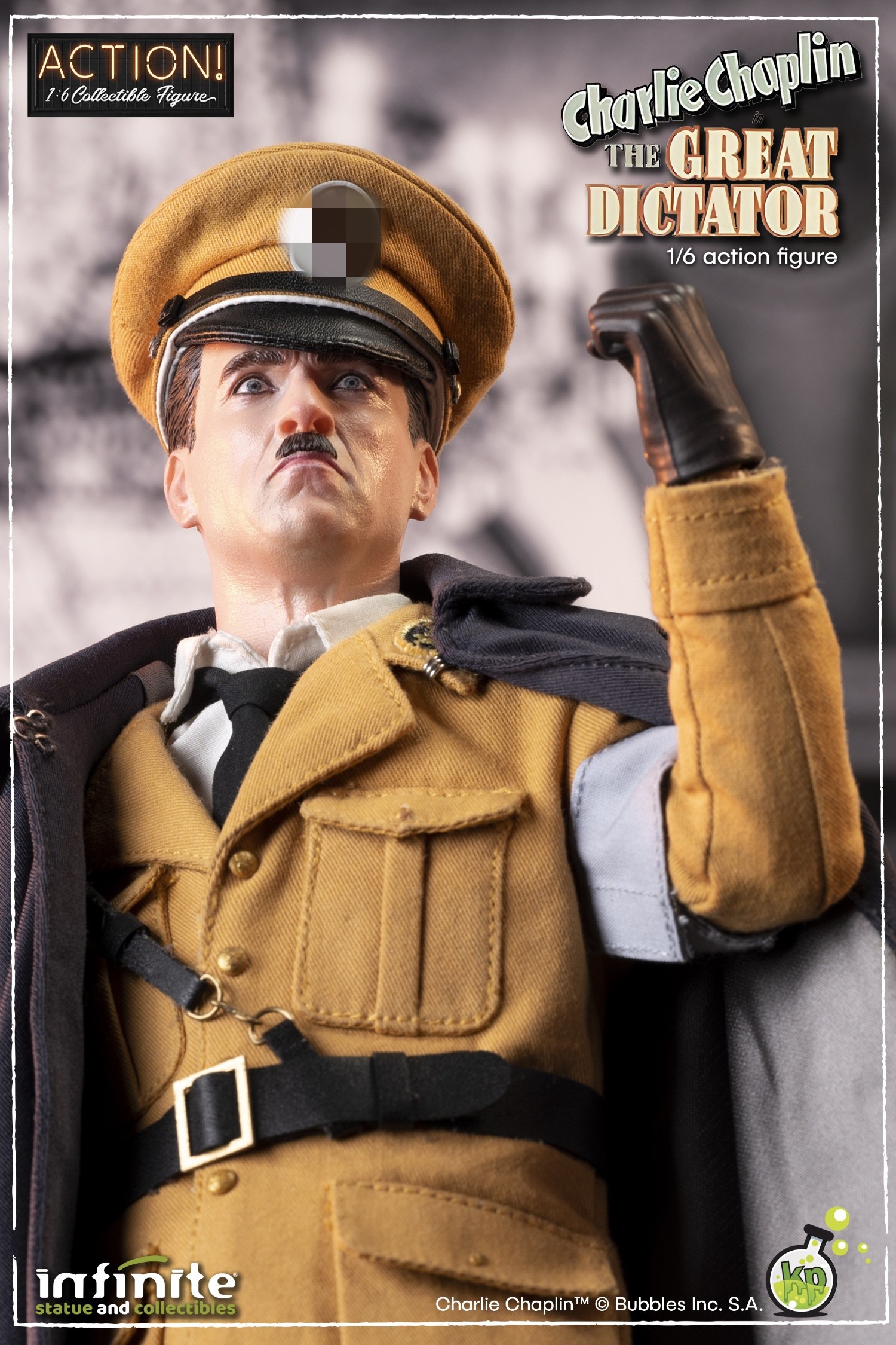 【IN STOCK】Infinite Statue X Kaustic Plastik 84132 84133 / Charlie Chaplin the Great Dictator 1/6 ACTION FIGURE