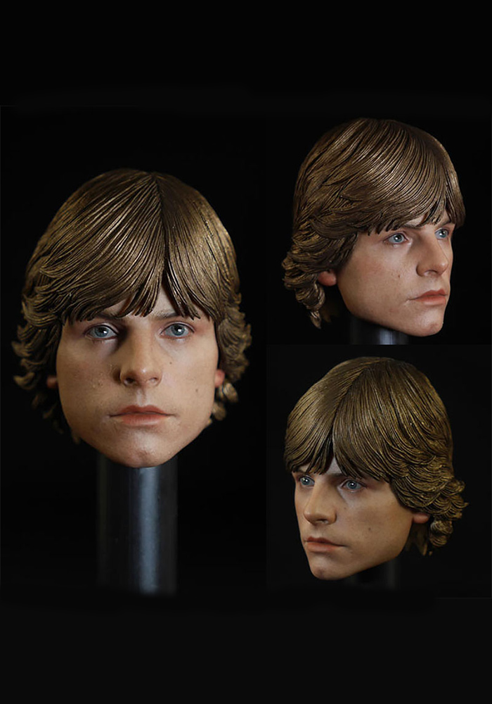 【IN STOCK】Galactic Hero 1/6th Luke Handsome Movie Star Head Sculpture Fit 12 Male Action Figure Body SOTOYS