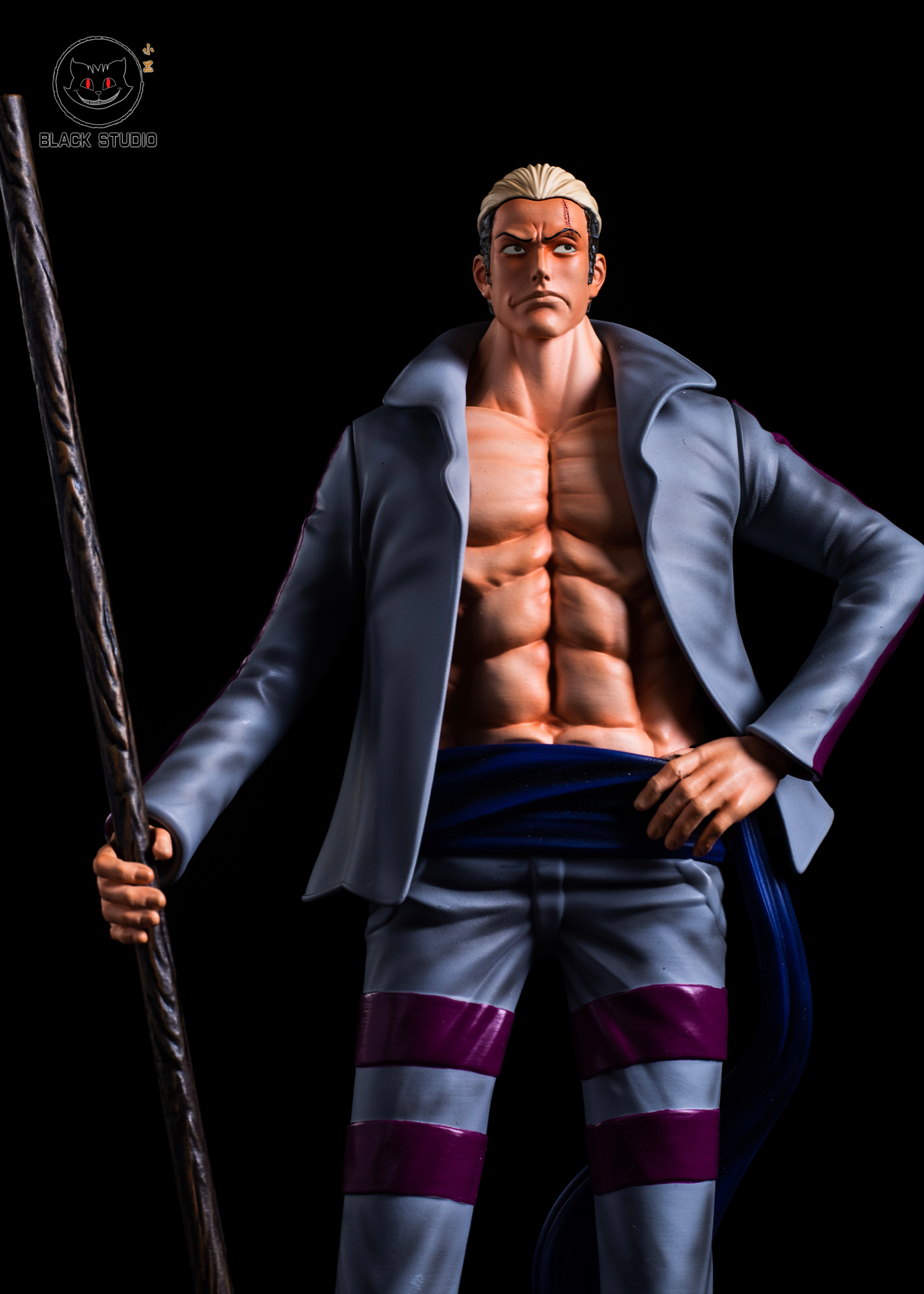 PRE-ORDER Black Studio - One Piece Red Hair Pirates 2.0 #3 Hongo & Building Snake Statue(GK)