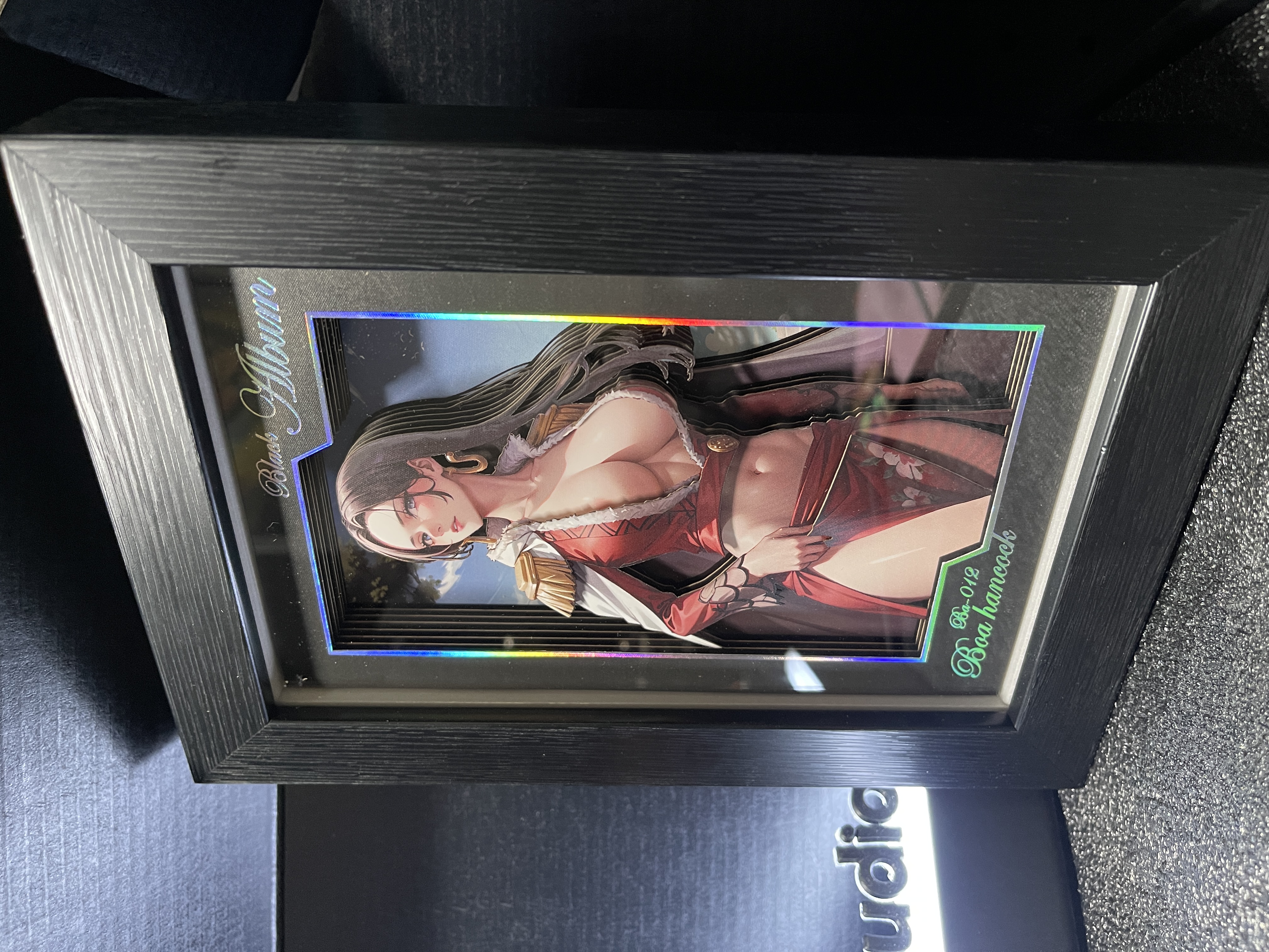 IN-STOCK Black Box Studio - One piece Decorative Frame of Boa Hancock Scene