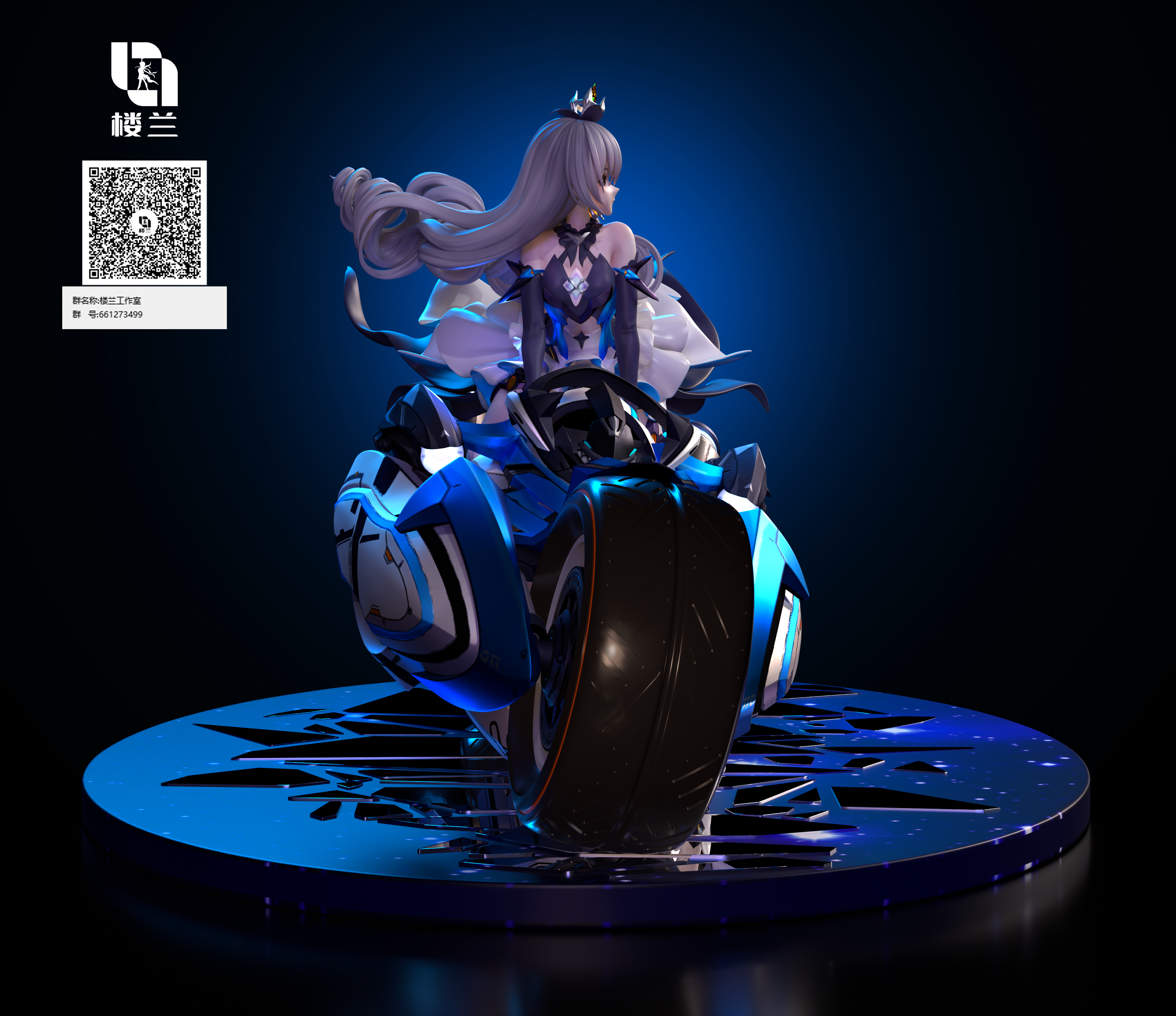 PRE-ORDER Lou Lan Studio - Honkai Impact 3rd Bronya 1/6 Statue(GK)