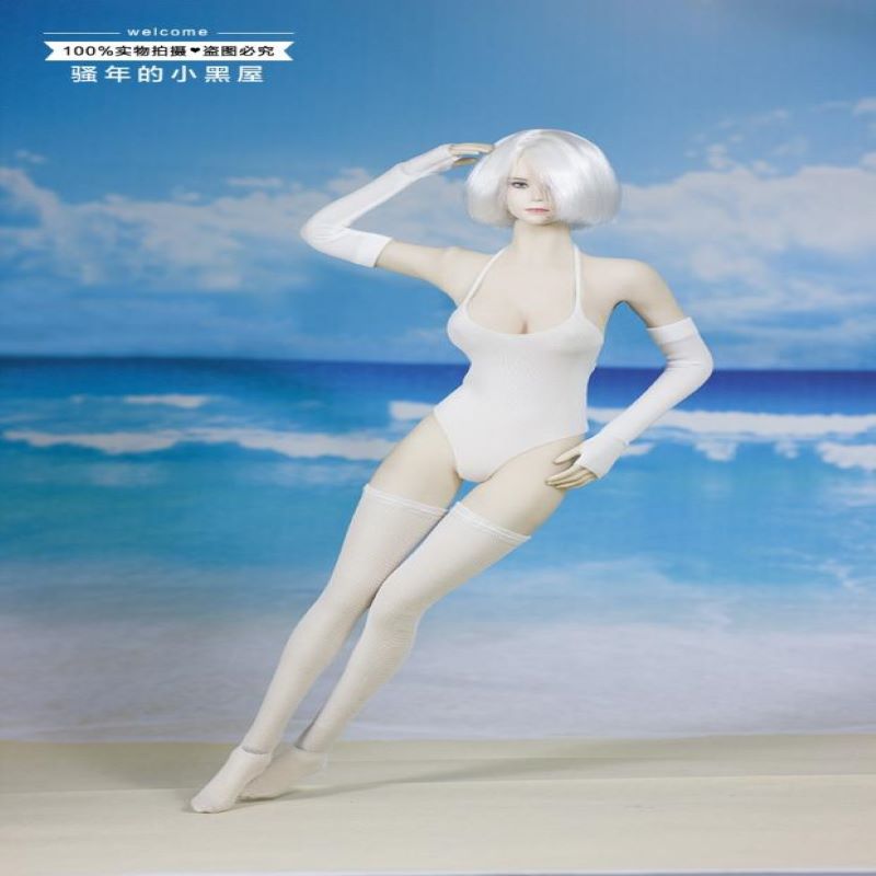 Collection 1/6 Scale Sexy Swimsuit Clothing Black/White NieR 2B Underwear Action figure toys