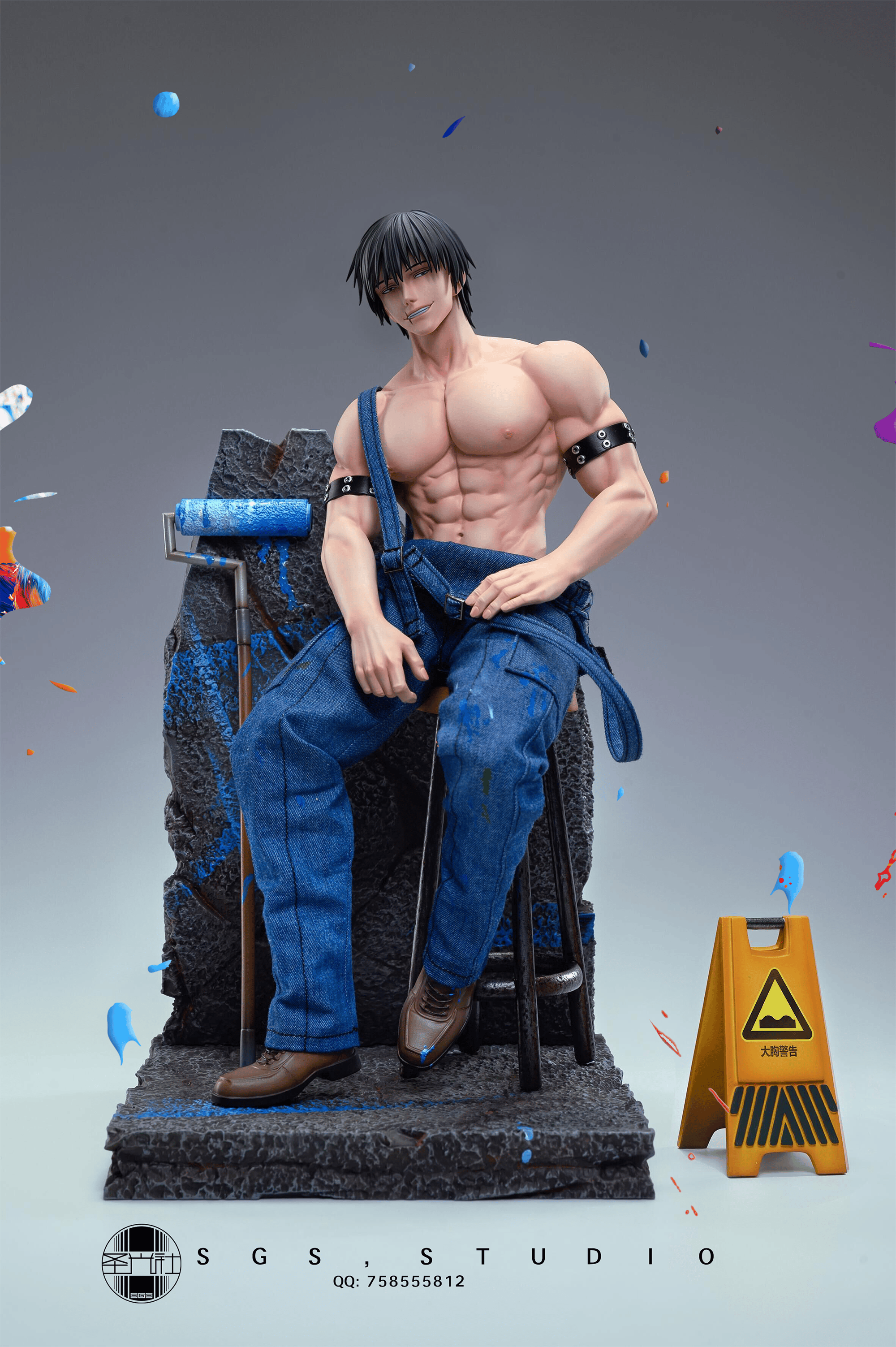 PRE-ORDER SGS Studio - Jujutsu Kaisen Painter Fushiguro Toji 1/6 Statue(GK)(Adult 18+)