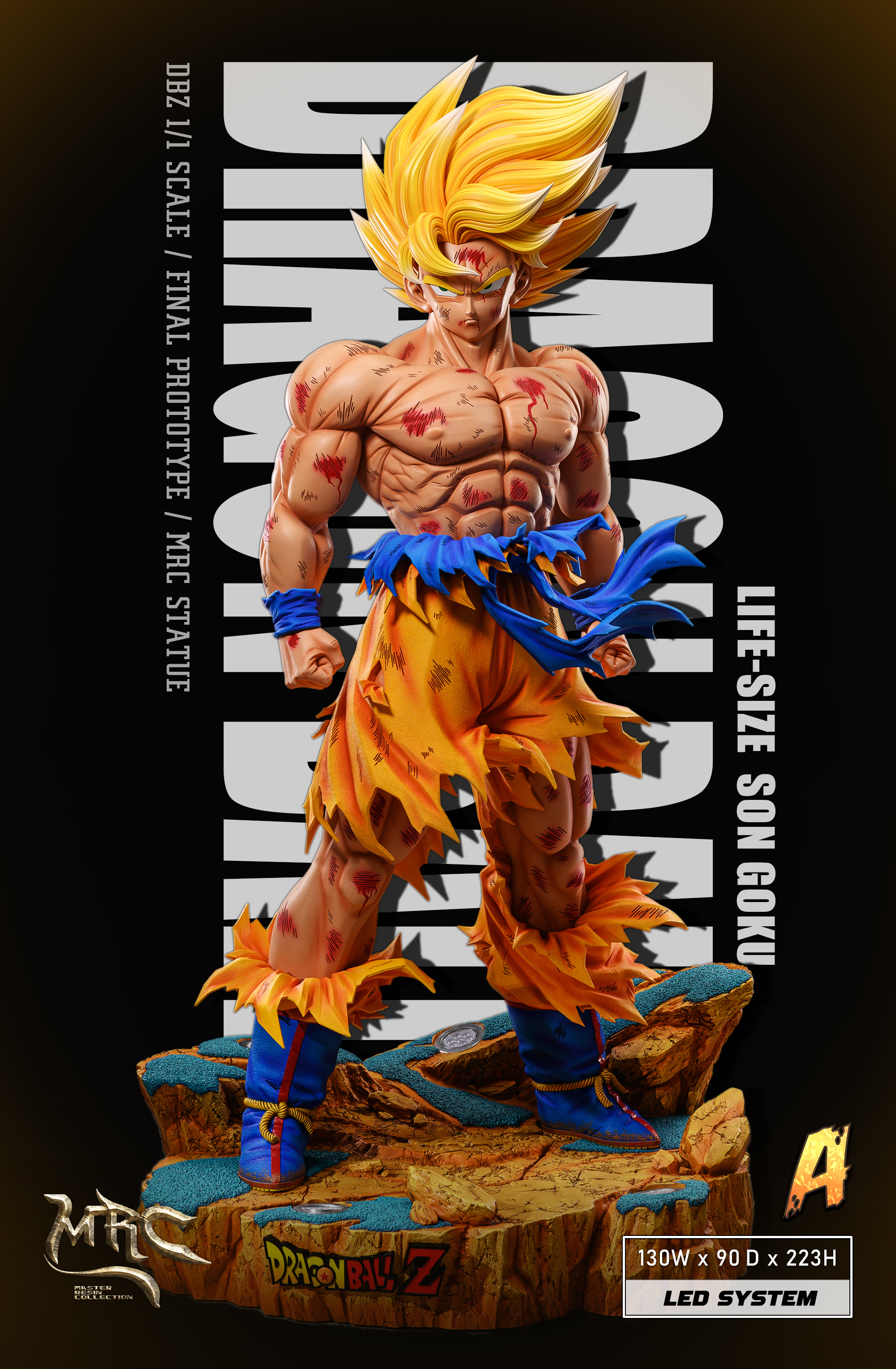 PRE-ORDER MRC Studio - DRAGON BALL - Goku with LED 1/1 Statue(GK)