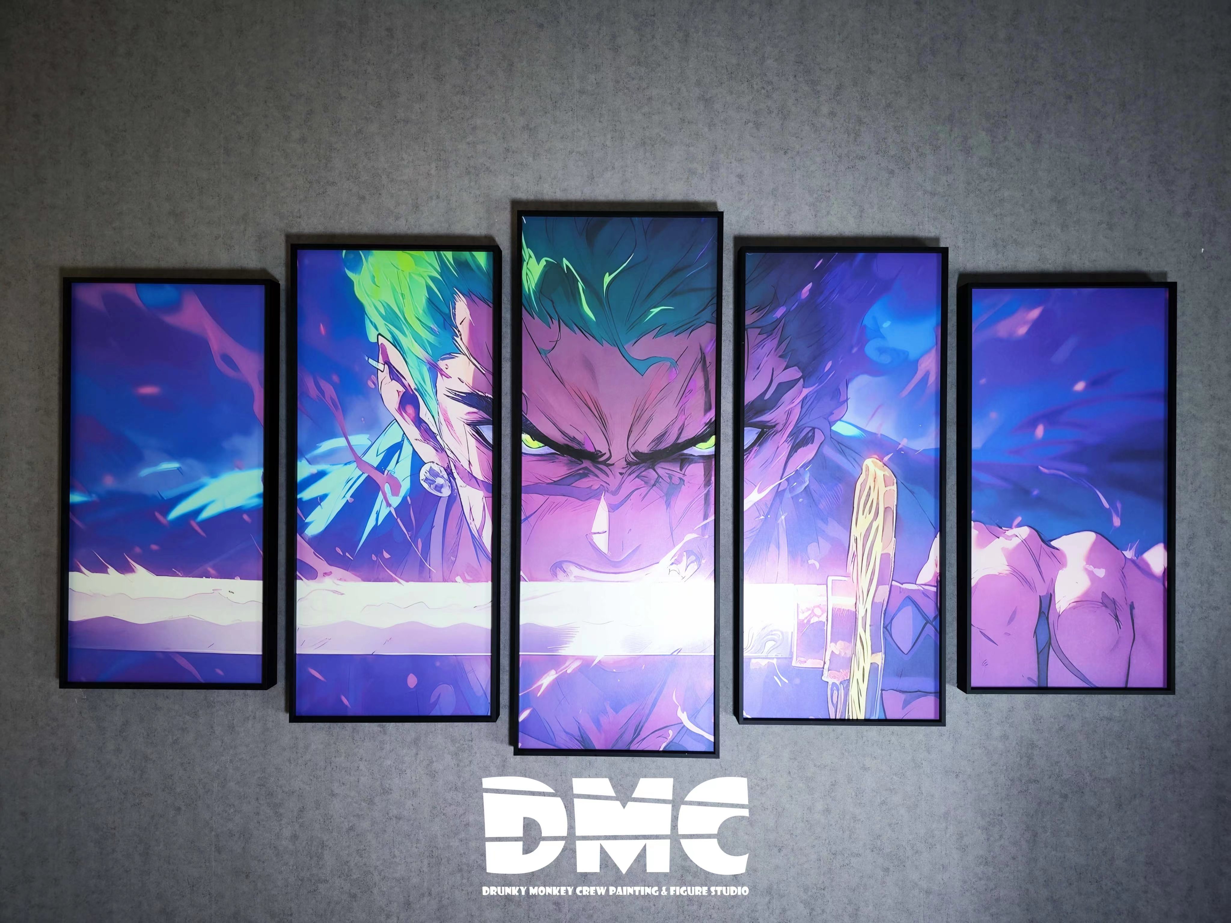 PRE-ORDER Drunky Monkey Crew Studio - One Piece DMSP-001 Decorative Paint of Roronoa Zoro Scene