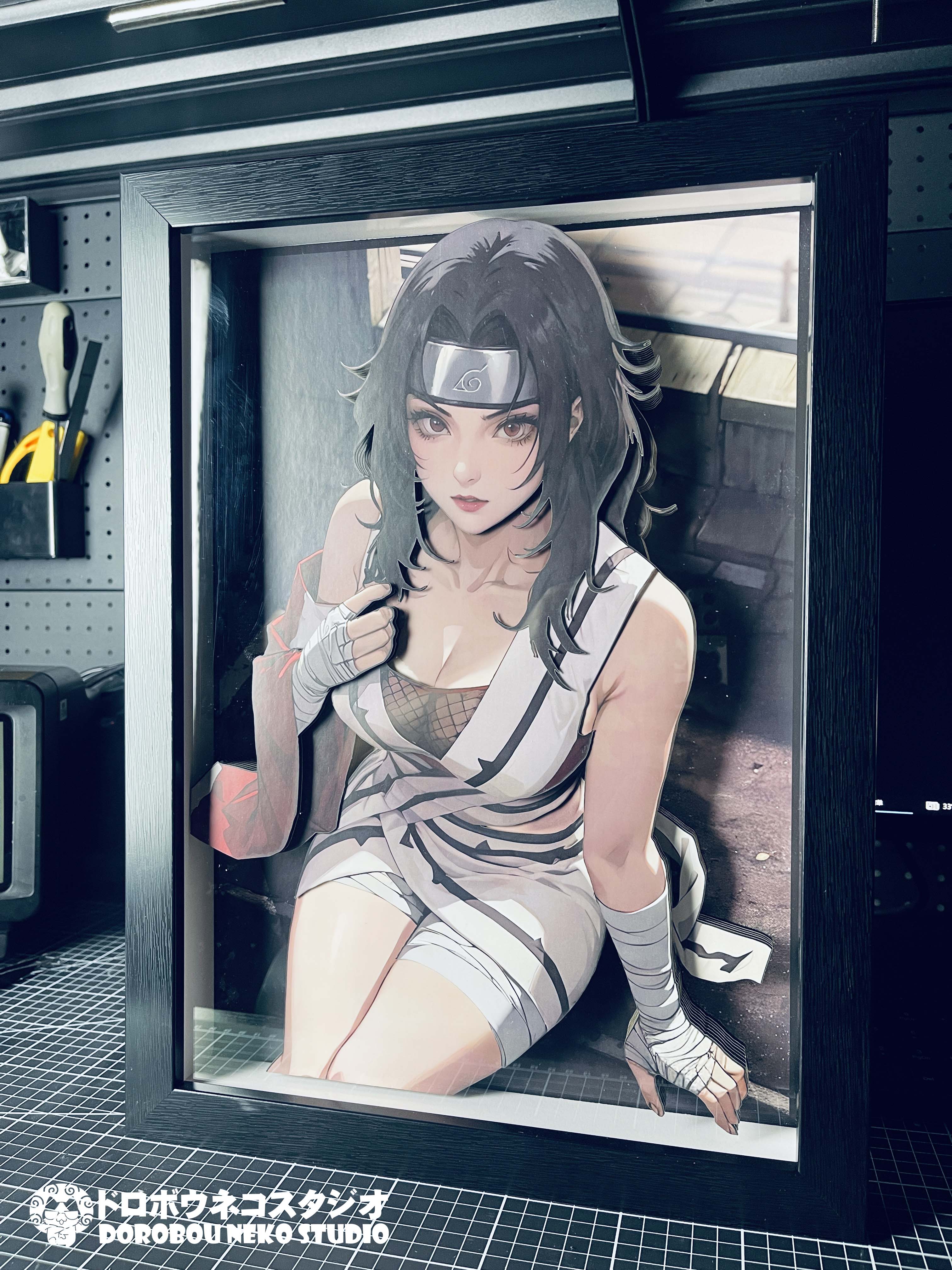 Dorobou Neko Studio - Naruto - DSMG-066 Decorative Painting of Yūhi Kurenai Scene (Adult 18+)