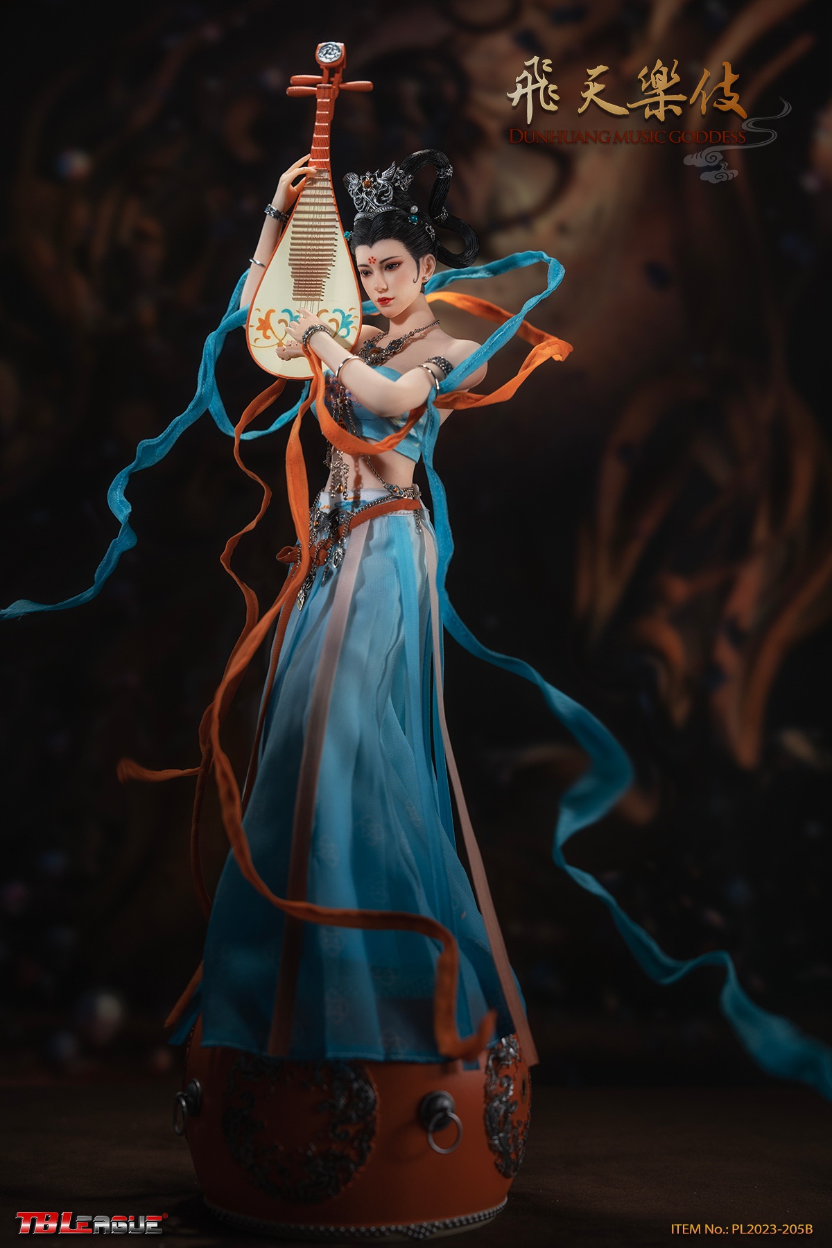 PRE-ORDER TBLeague Studio Dunhuang Music Goddess Red & Blue PL2023-205A & B 1/6 Scale Action Figure
