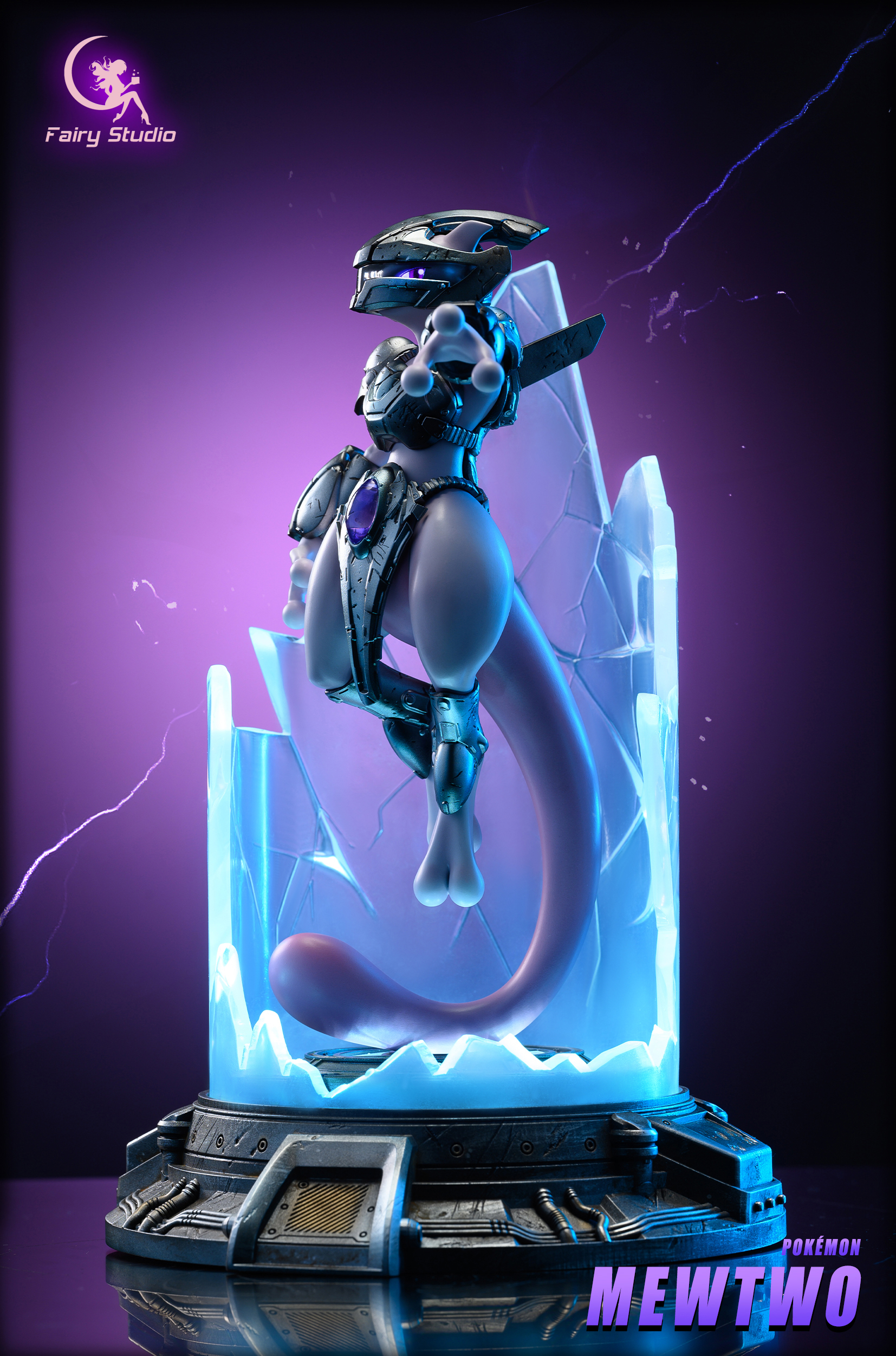 PRE-ORDER Fairy Studio Pokémon Mythical Beast Series #1 Armor Mewtwo Statue(GK)