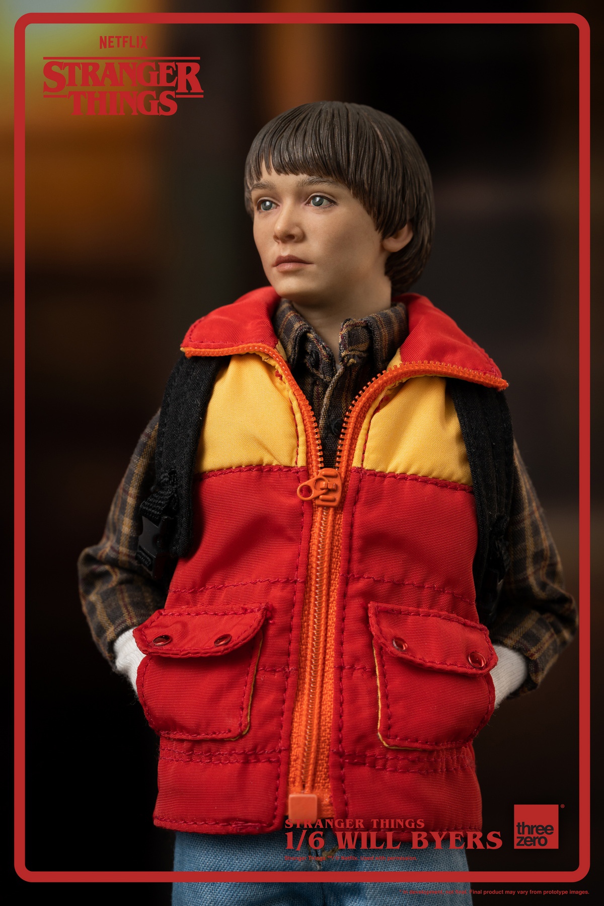 PRE-ORDER Threezero Stranger Things Will Byers 3Z02776W0 1/6 Action Figure