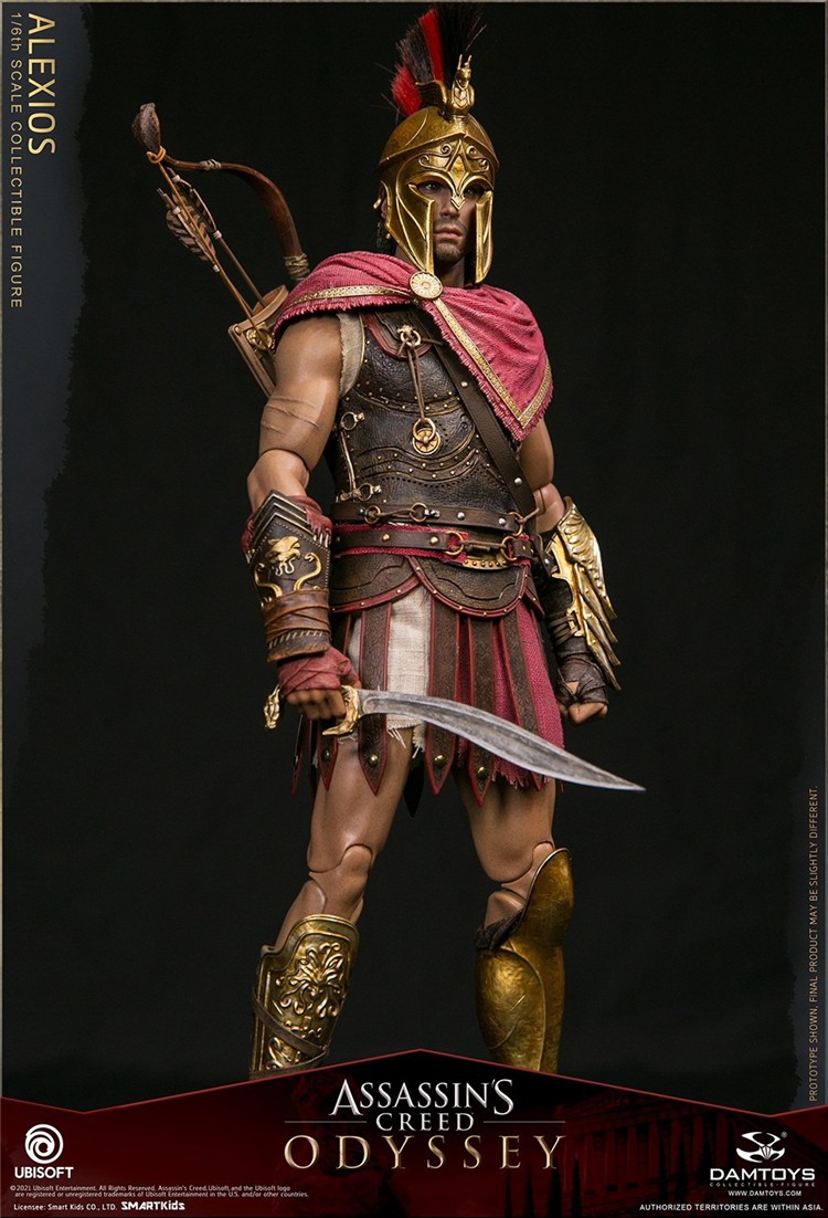 【IN STOCK】DAMTOYS DMS019 Assassin's Creed Odyssey Alexios 1/6 Scale Action Figure