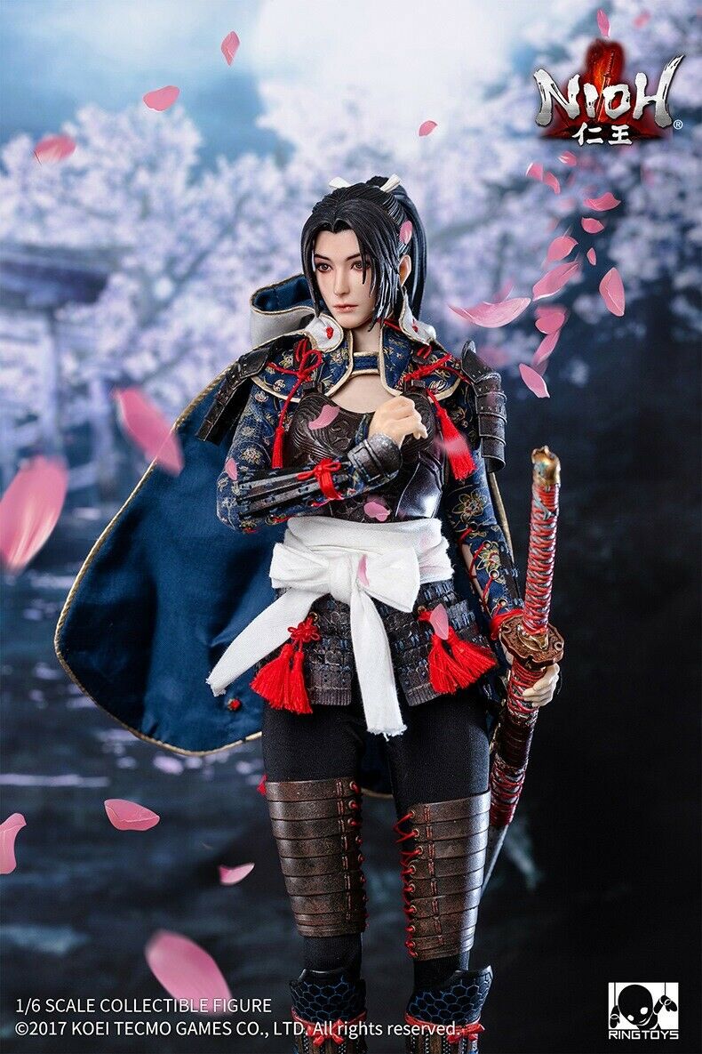 【IN STOCK】Ringtoys RT013 Tachibana Ginchiyo Female Warrior 1/6 Scale Action Figure